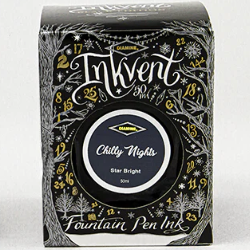 Diamine BLACK Inkvender - Chilly Nights - 50 ml - Starbright