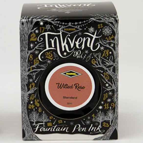 Diamine BLACK Inkvender - Wilted Rose - 50 ml - Standard