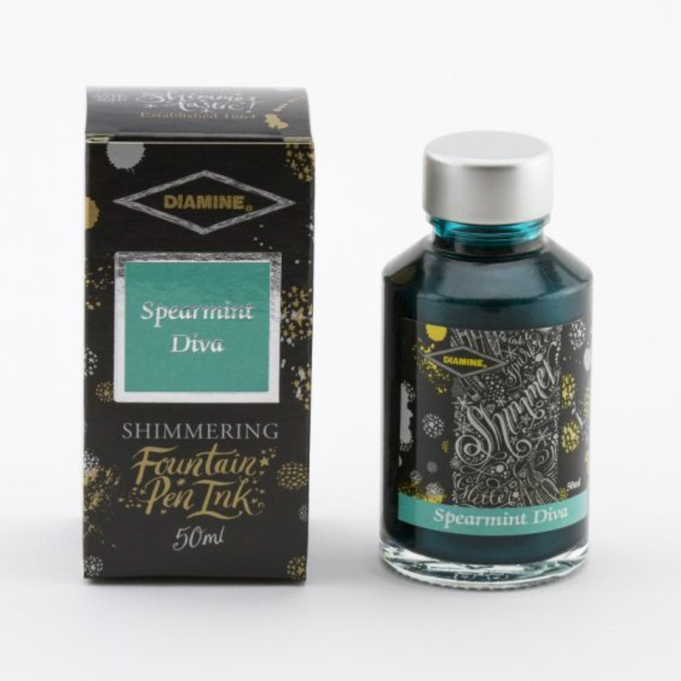 Diamine Spearmint Diva - 50 ml - Shimmering