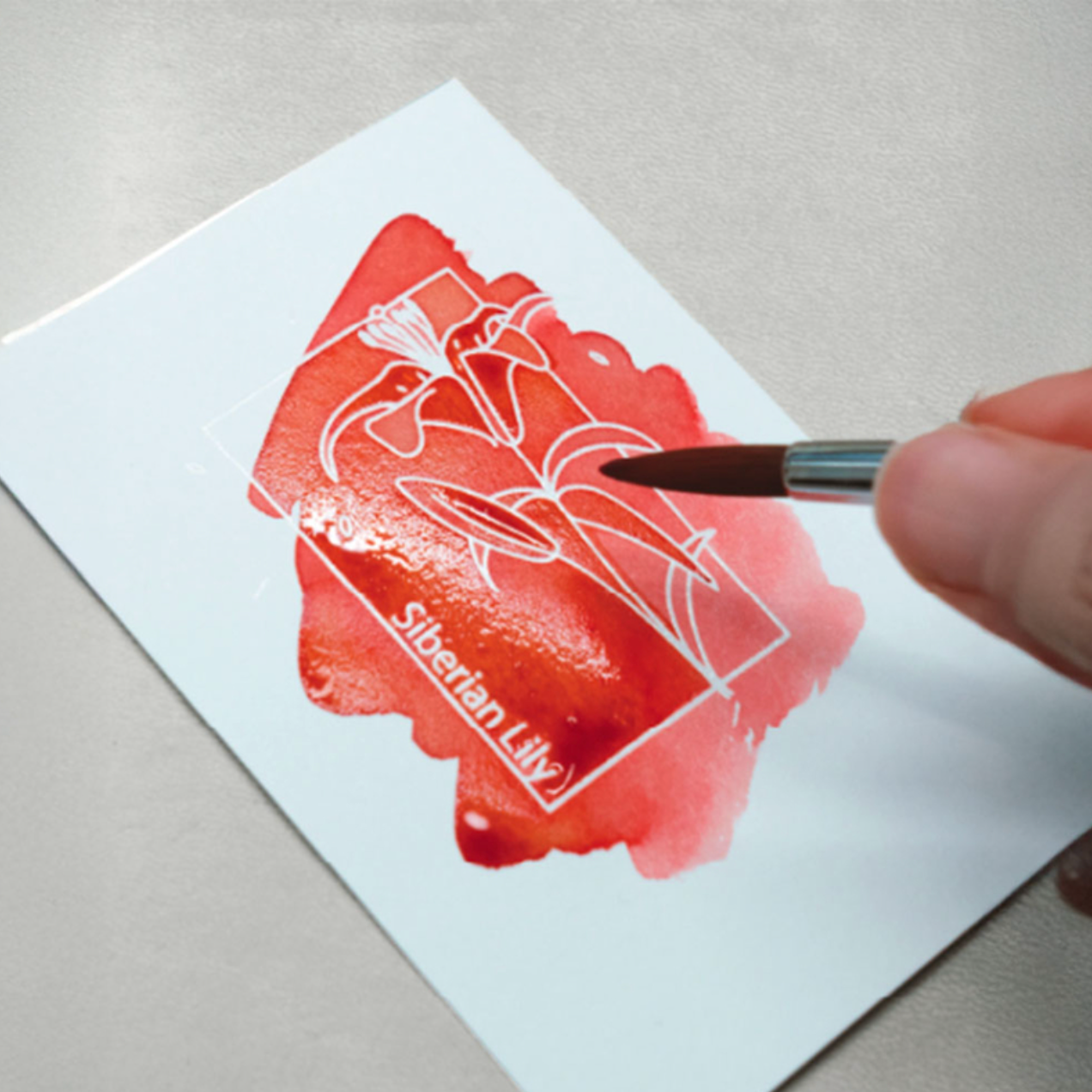 Colorverse - Colorspace Ink Art Card - Wildflower - Size B