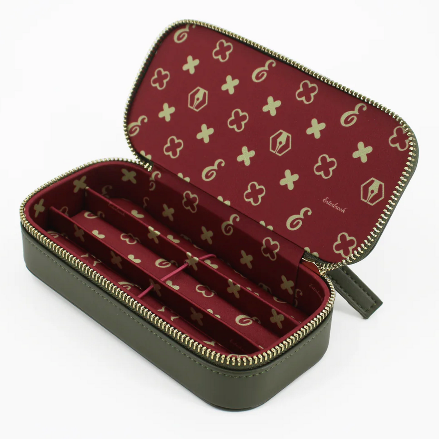 Esterbrook - Pen Nooks - Triple Pen - Moss Green