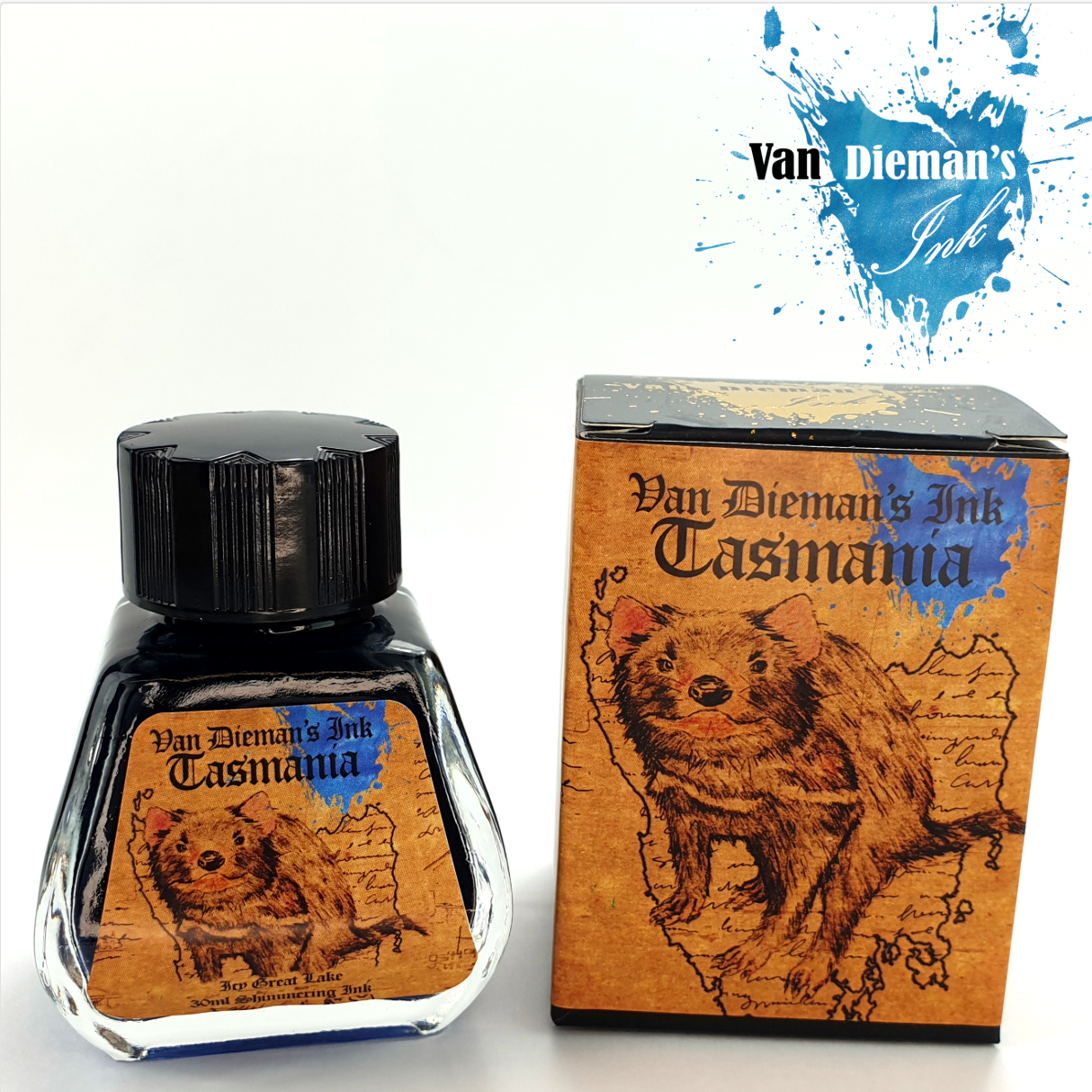 Van Diemans Ink - Tasmania - Icy Great Lake Shimmering - 30 ml