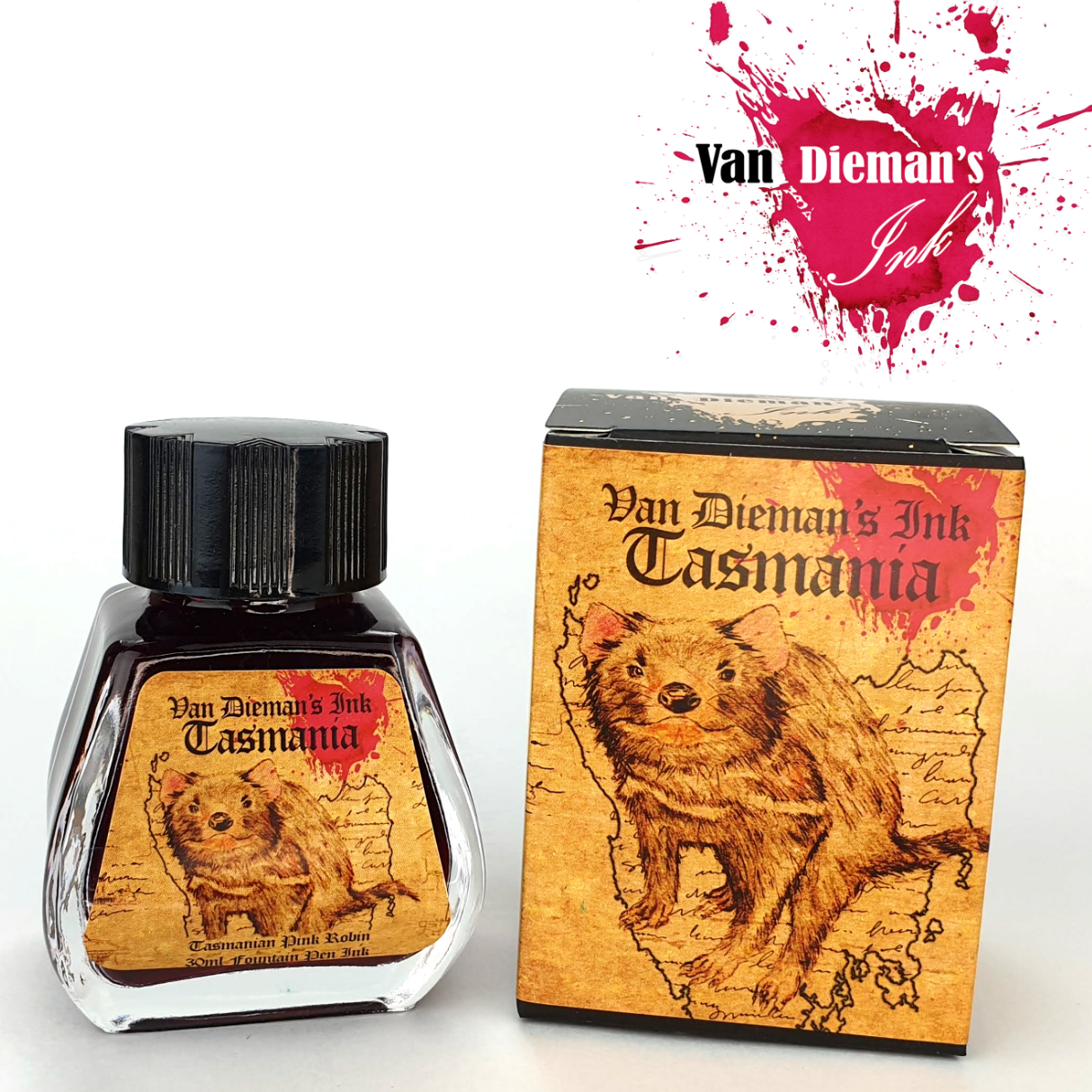 Van Diemans Ink - Tasmania - Tasmanian Pink Robin - 30 ml