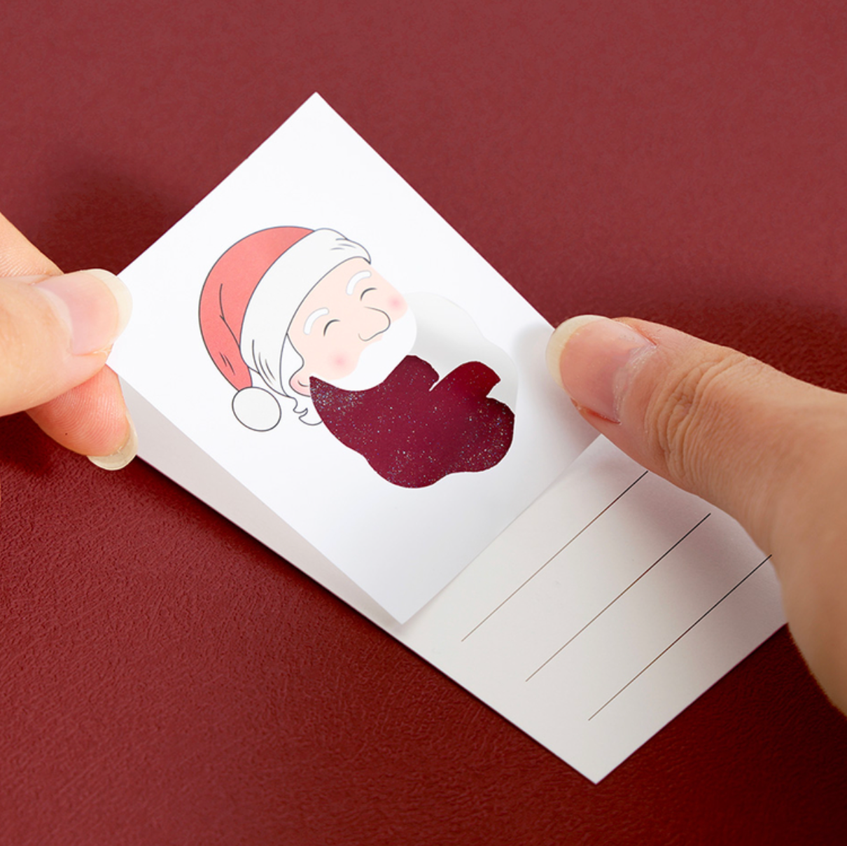 Wearingeul - Santa Claus Sticker & Swatch