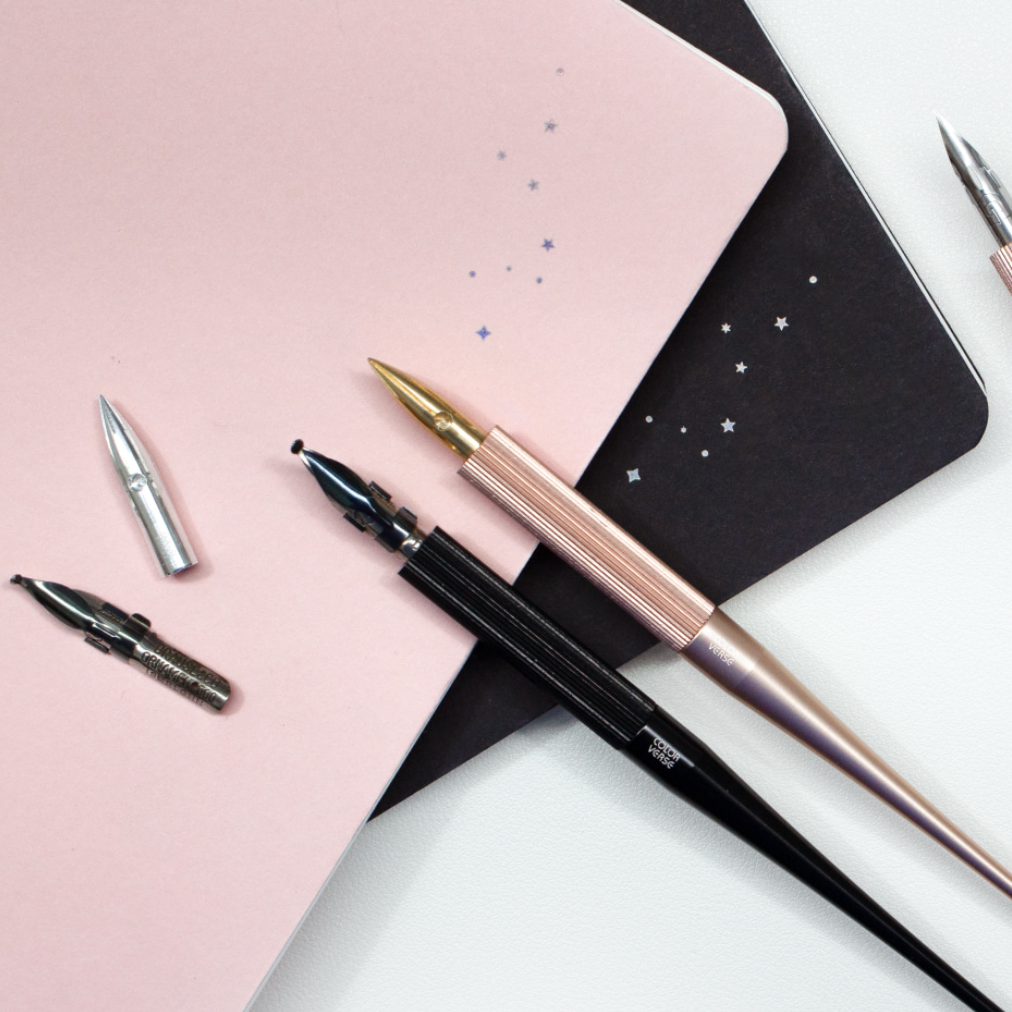 Colorverse - Shuttle Nib Holder S - Aluminium Black