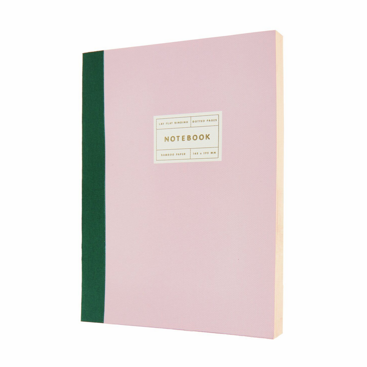 Rico - Paper Poetry - Notizbuch S Goldrand - flieder