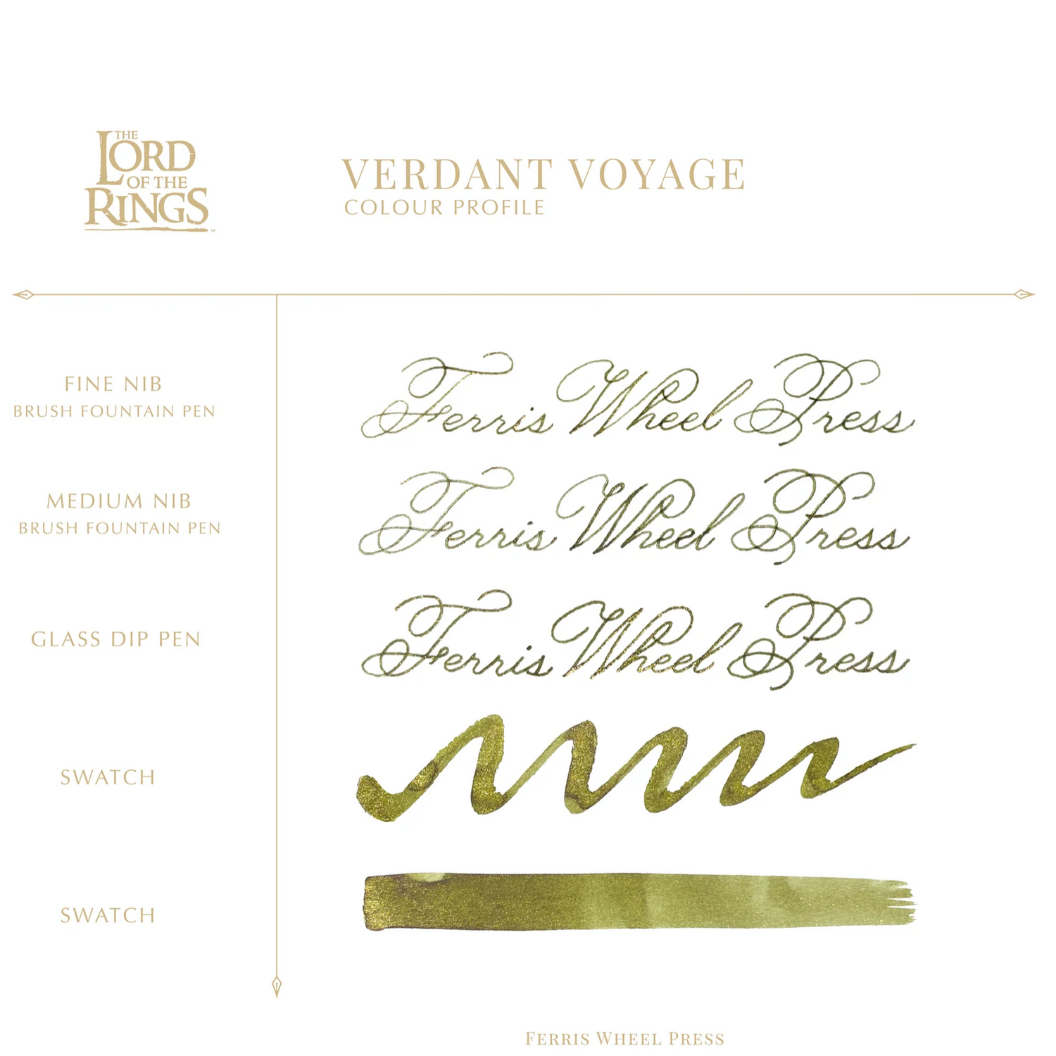 Ferris Wheel Press - Warner Brothers - The Lord of the Rings - Verdant Voyage - 10 ml