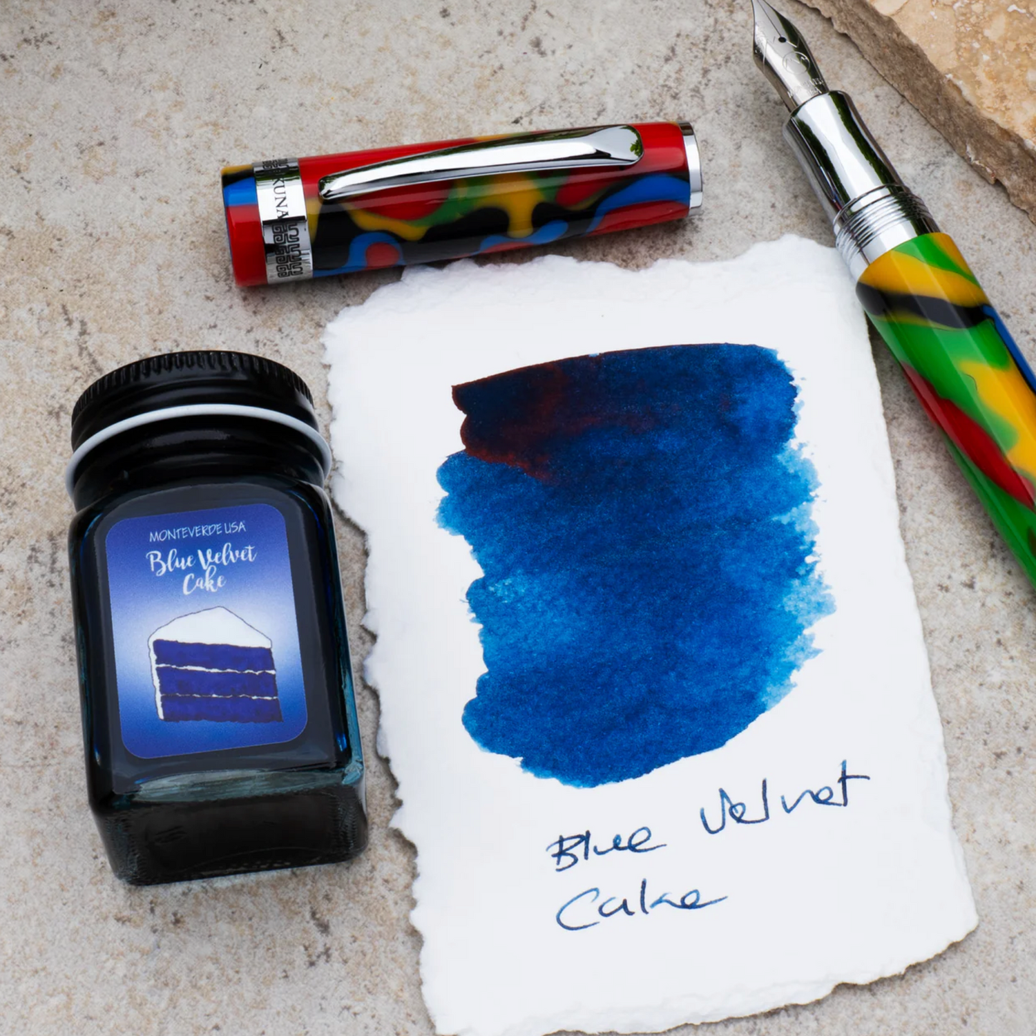Monteverde USA® - Ink Sweet Life - Blue Velvet Cake - 30 ml