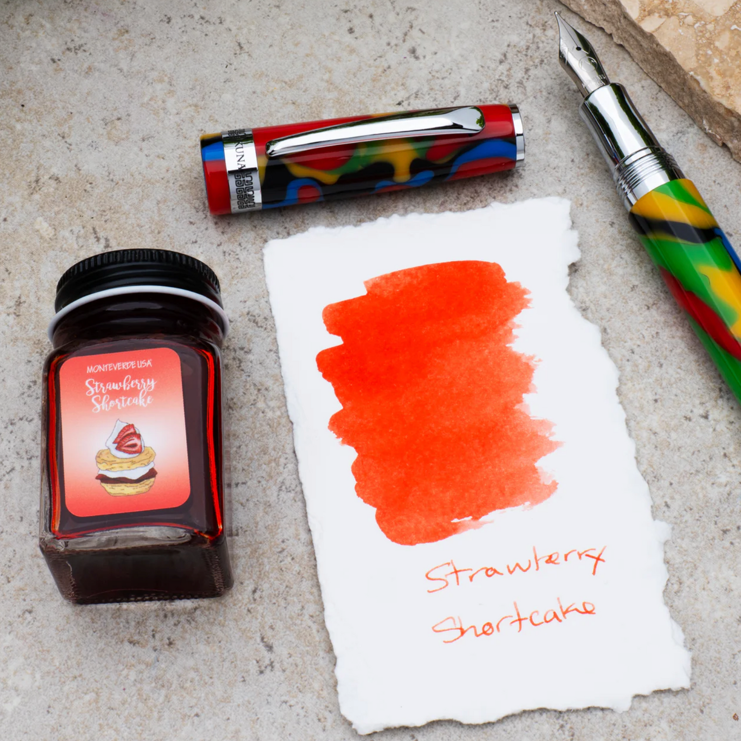 Monteverde USA® - Ink Sweet Life - Strawberry Shortcake - 30 ml