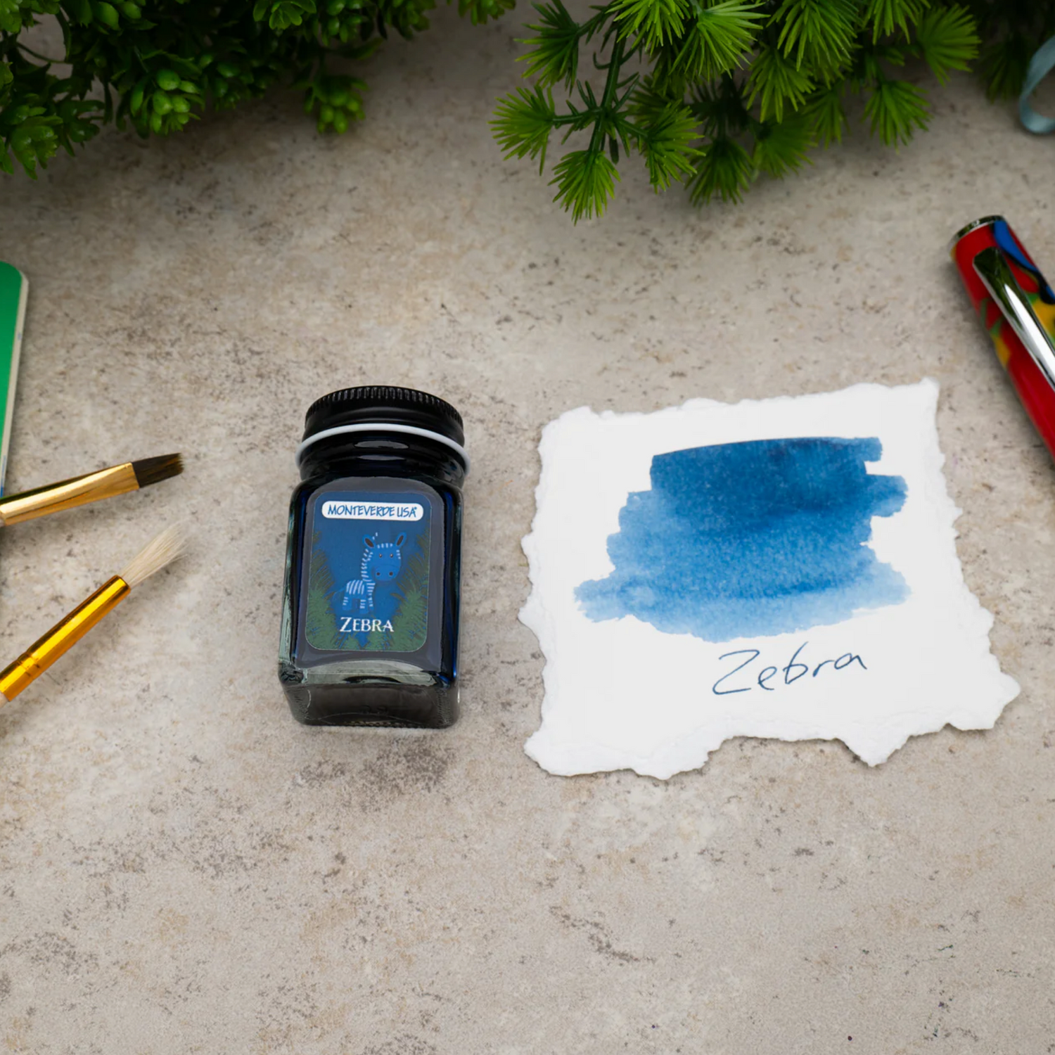Monteverde USA® - Ink Jungle Collection - Zebra - 30 ml