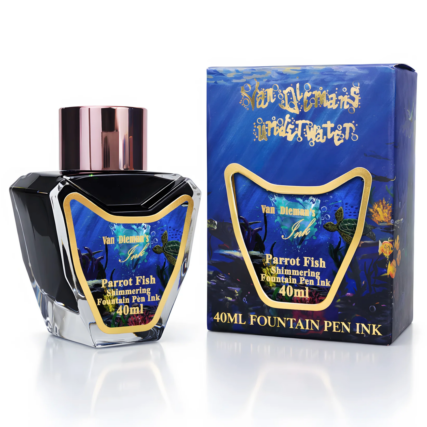 Van Diemans Ink - Underwater - Parrot Fish Shimmering - 30 ml