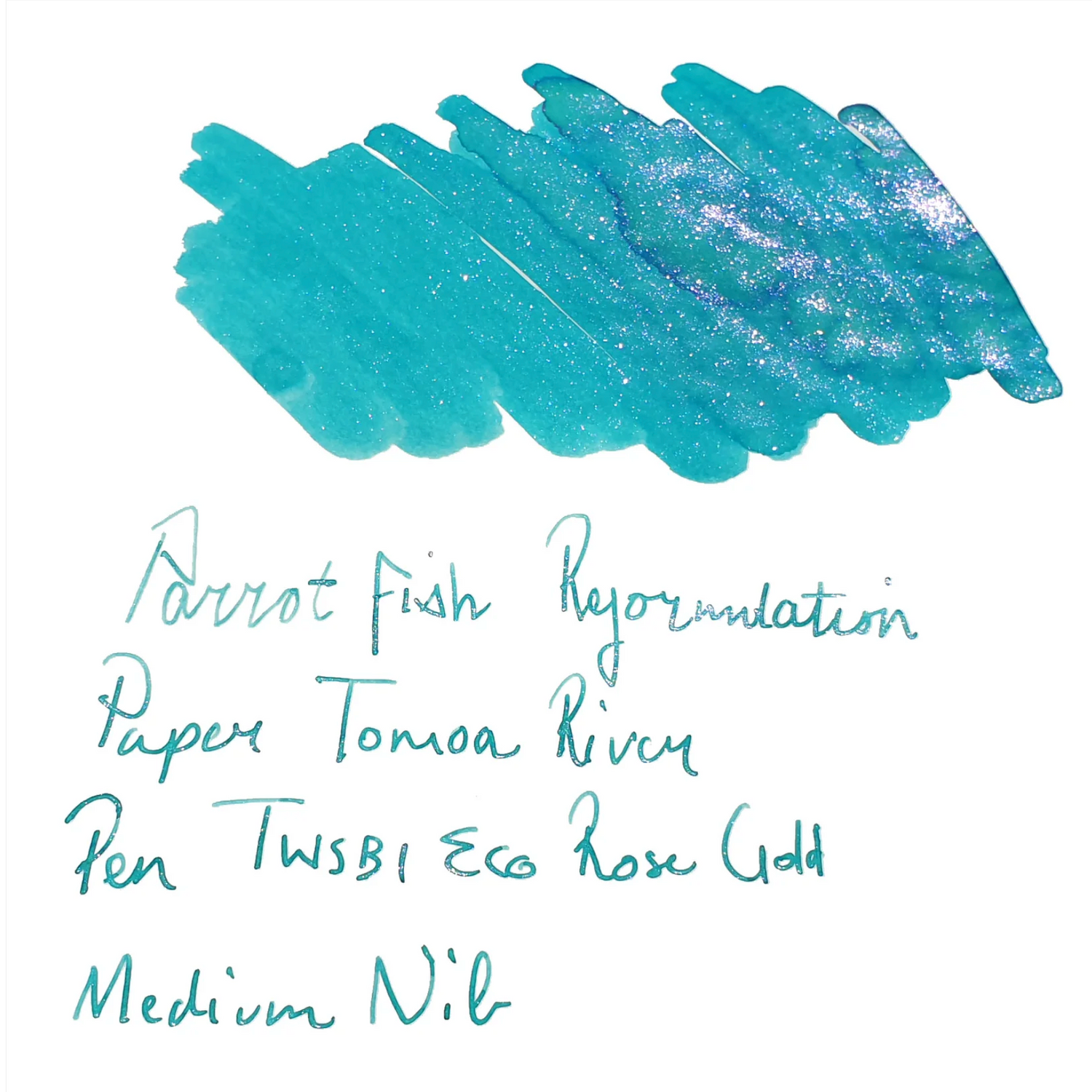 Van Diemans Ink - Underwater - Parrot Fish Shimmering - 30 ml