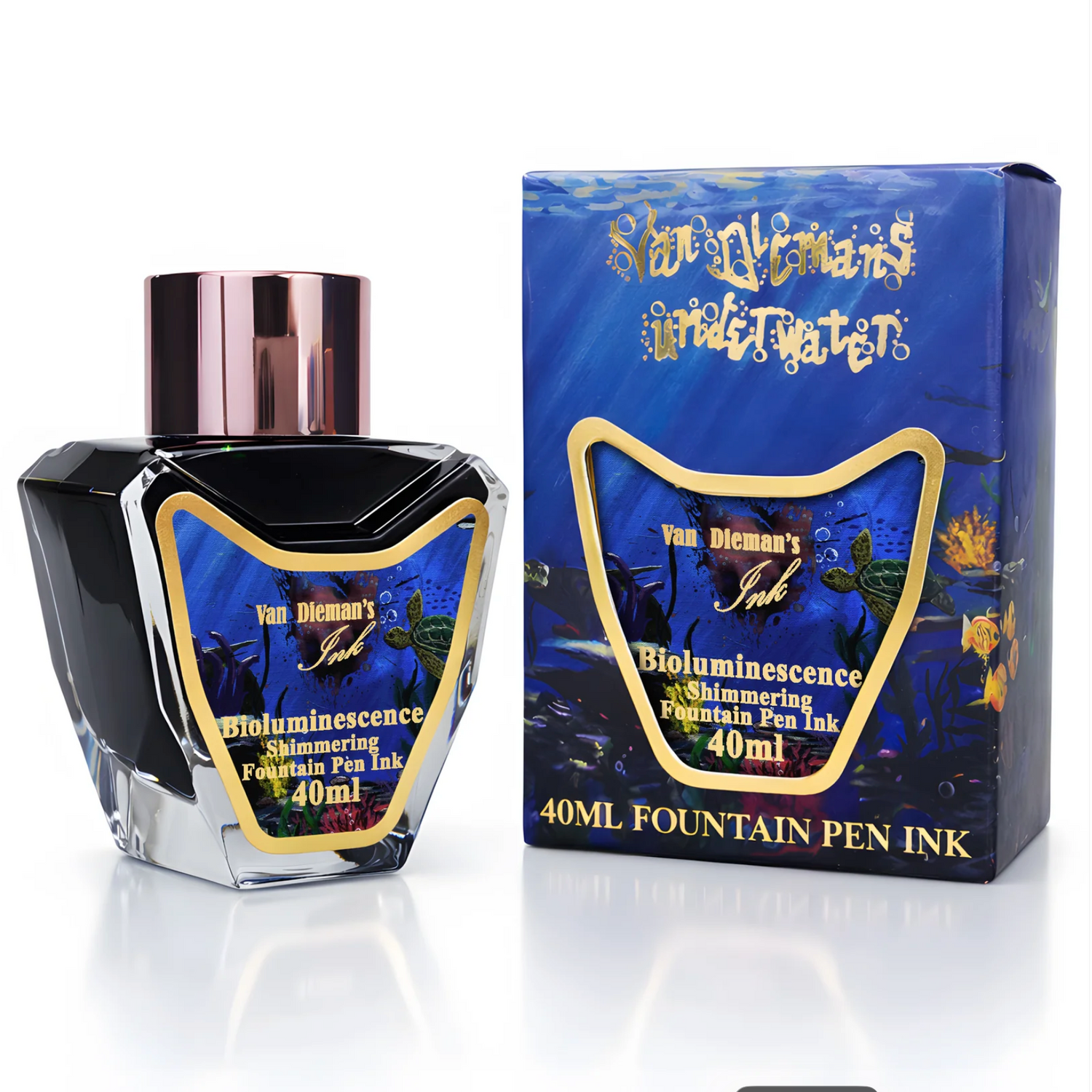Van Diemans Ink - Underwater - Bioluminescence Shimmering - 40 ml