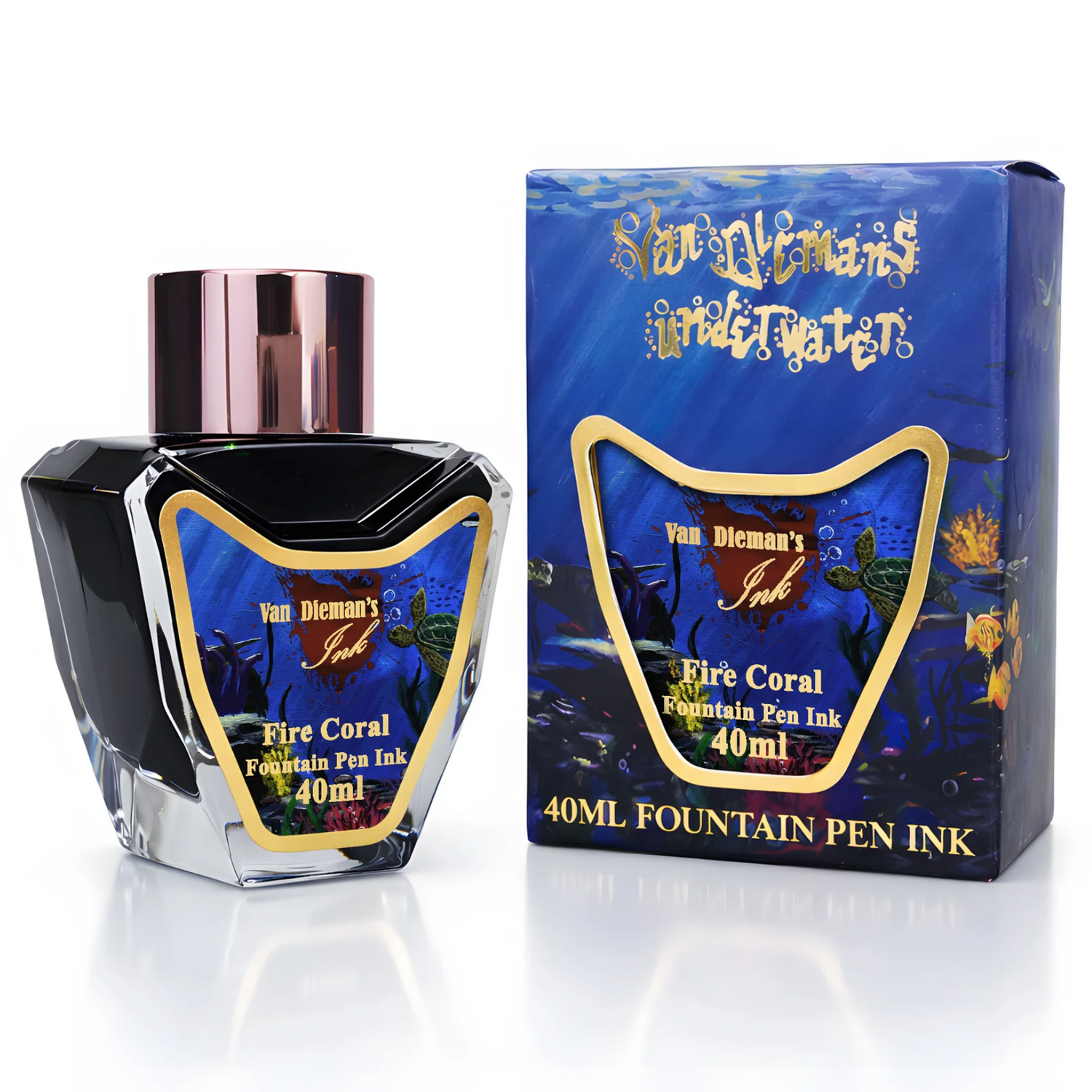 Van Diemans Ink - Underwater - Fire Coral - 40 ml