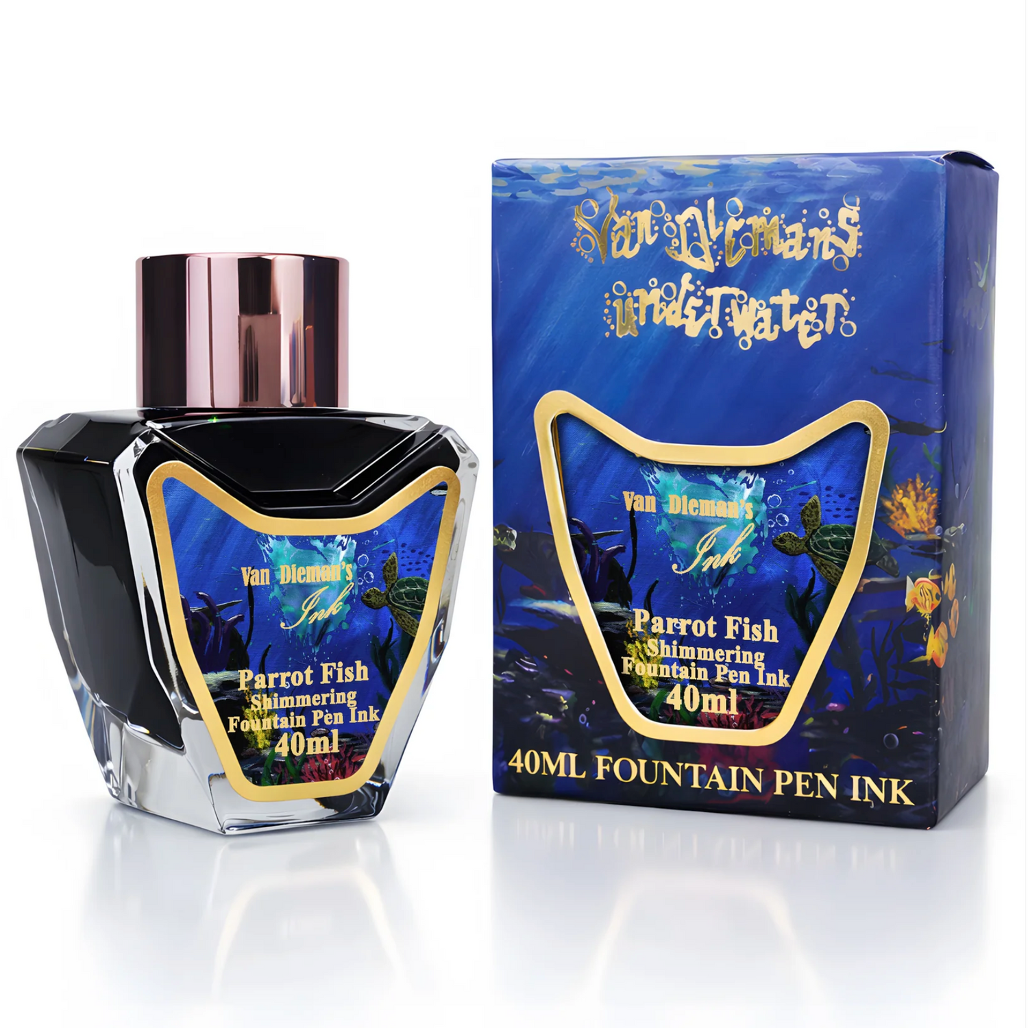 Van Diemans Ink - Underwater - Parrot Fish Shimmering - 40 ml