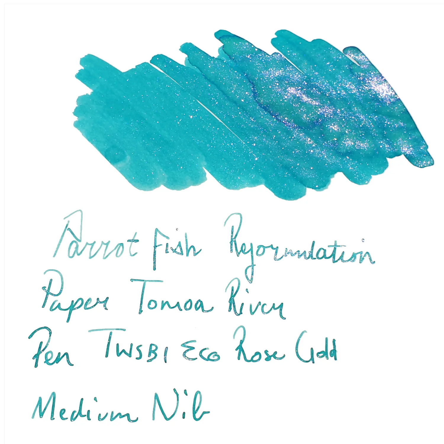 Van Diemans Ink - Underwater - Parrot Fish Shimmering - 40 ml