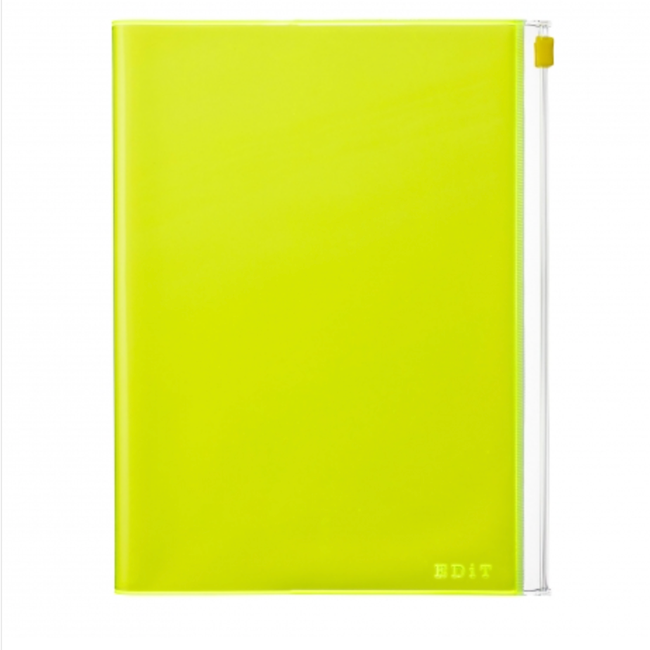 MARK´S - Grid Notebook A5 with PVC-Cover - Neon EDIT