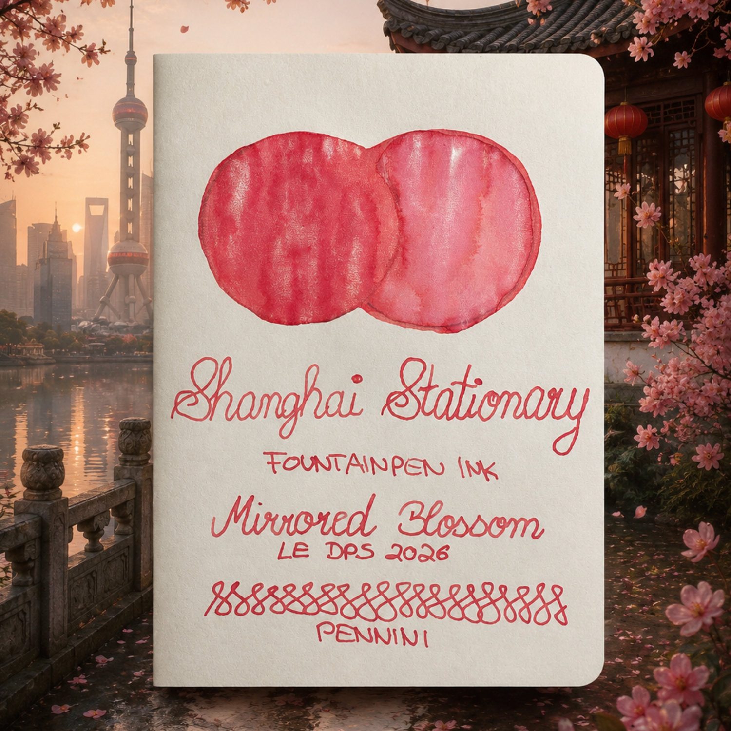 Shanghai Stationary - Limited Edition Mirrored Blossom - Shimmer - 30 ml