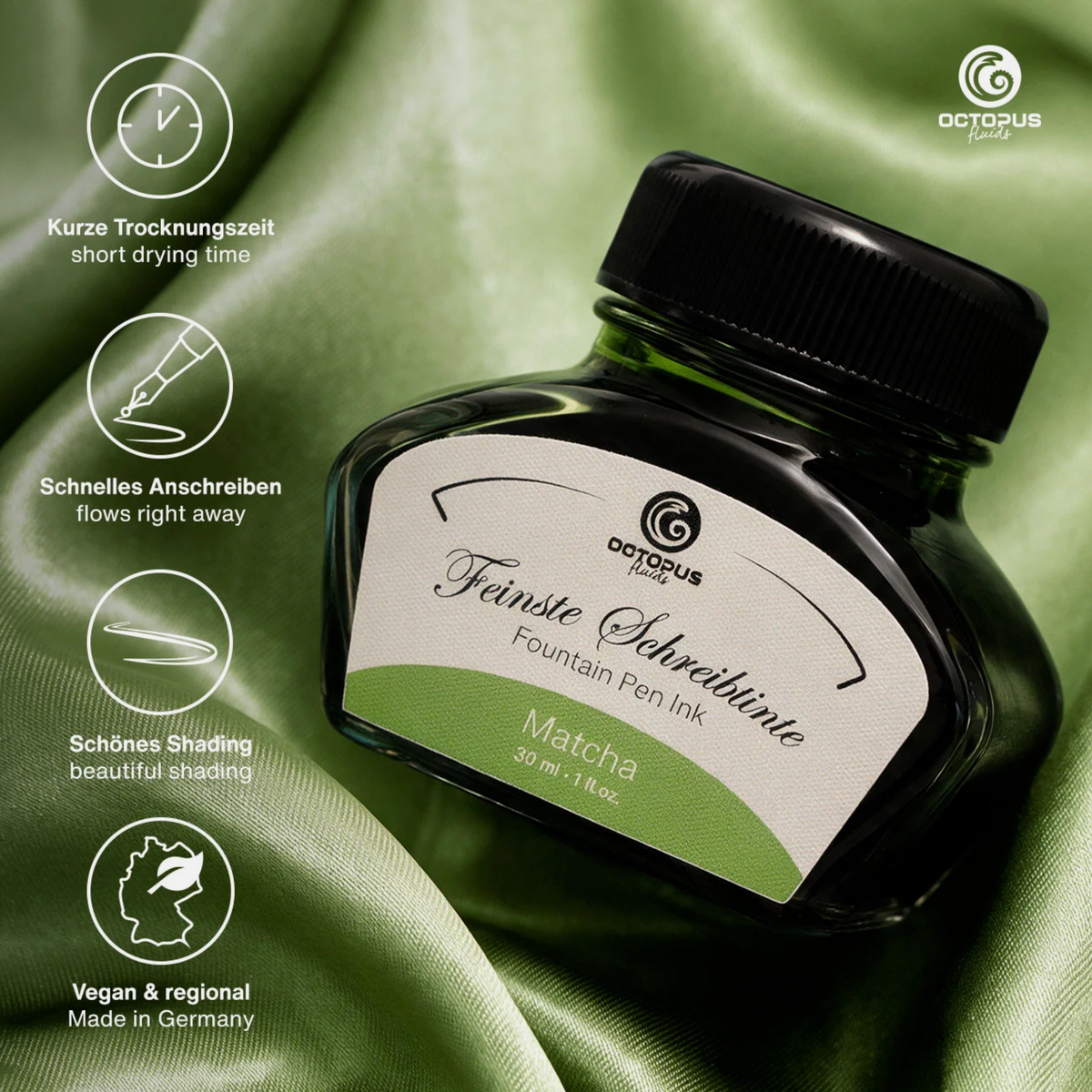 Octopus - Füllertinte Matcha - 30 ml