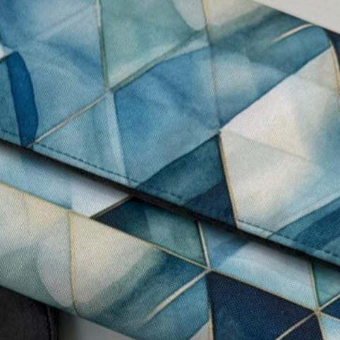 PenNini - Exclusive Pancases - Mermaid, Geometric blue und Aquarell rose