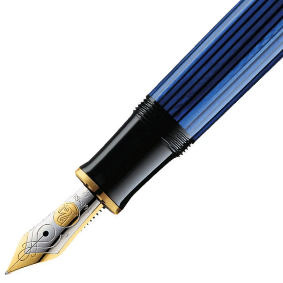Pelikan - Souverän M800 Füllfederhalter - Schwarz-Blau