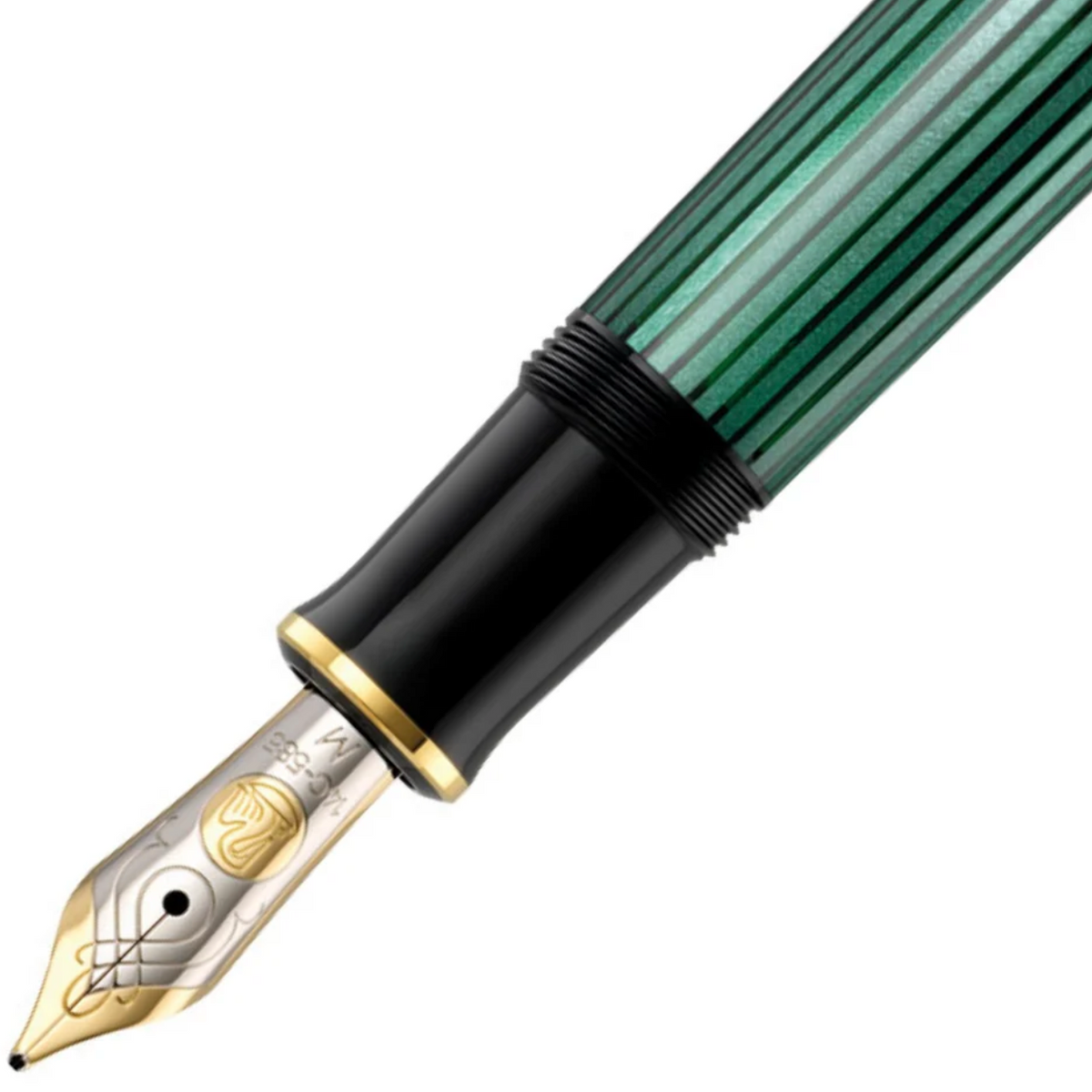 Pelikan - Souverän M400 Füllfederhalter - Schwarz-Grün