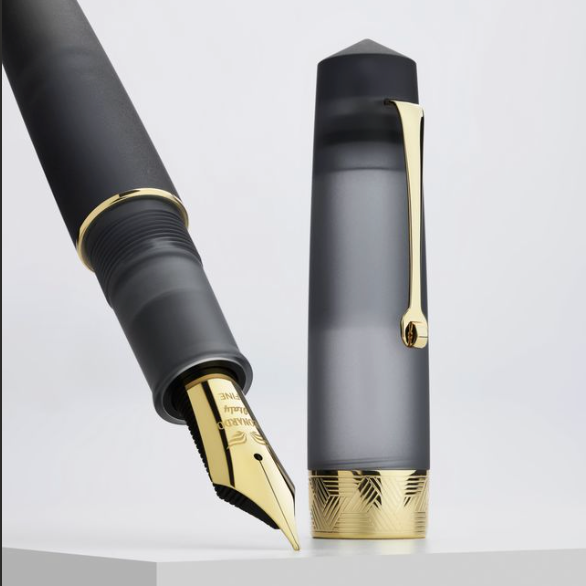 Leonardo - Momento Zero Grande MZG Pura - Gold trims - Frostet Grey