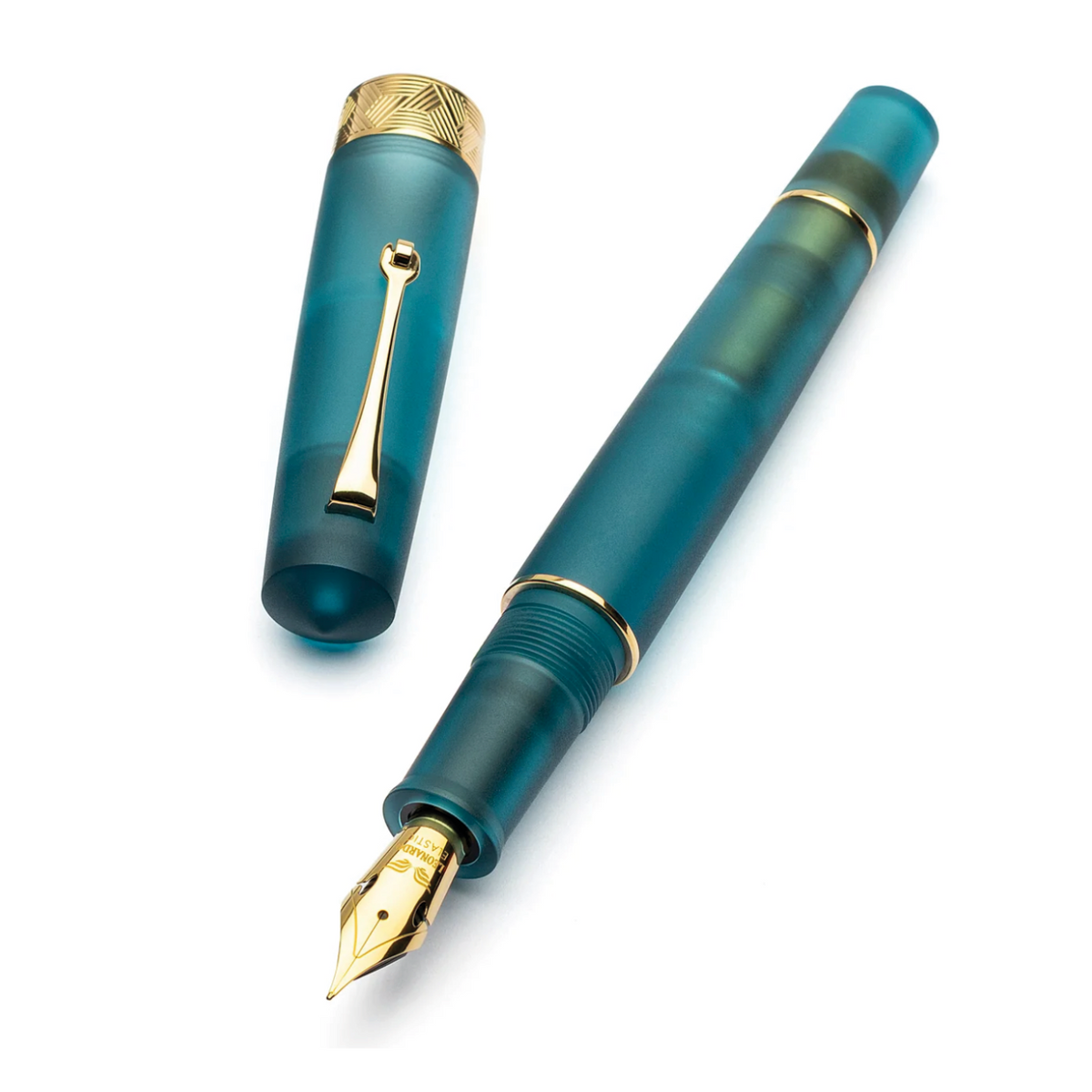 Leonardo - Momento Zero Grande MZG Pura - Gold trims - Frostet Petrol