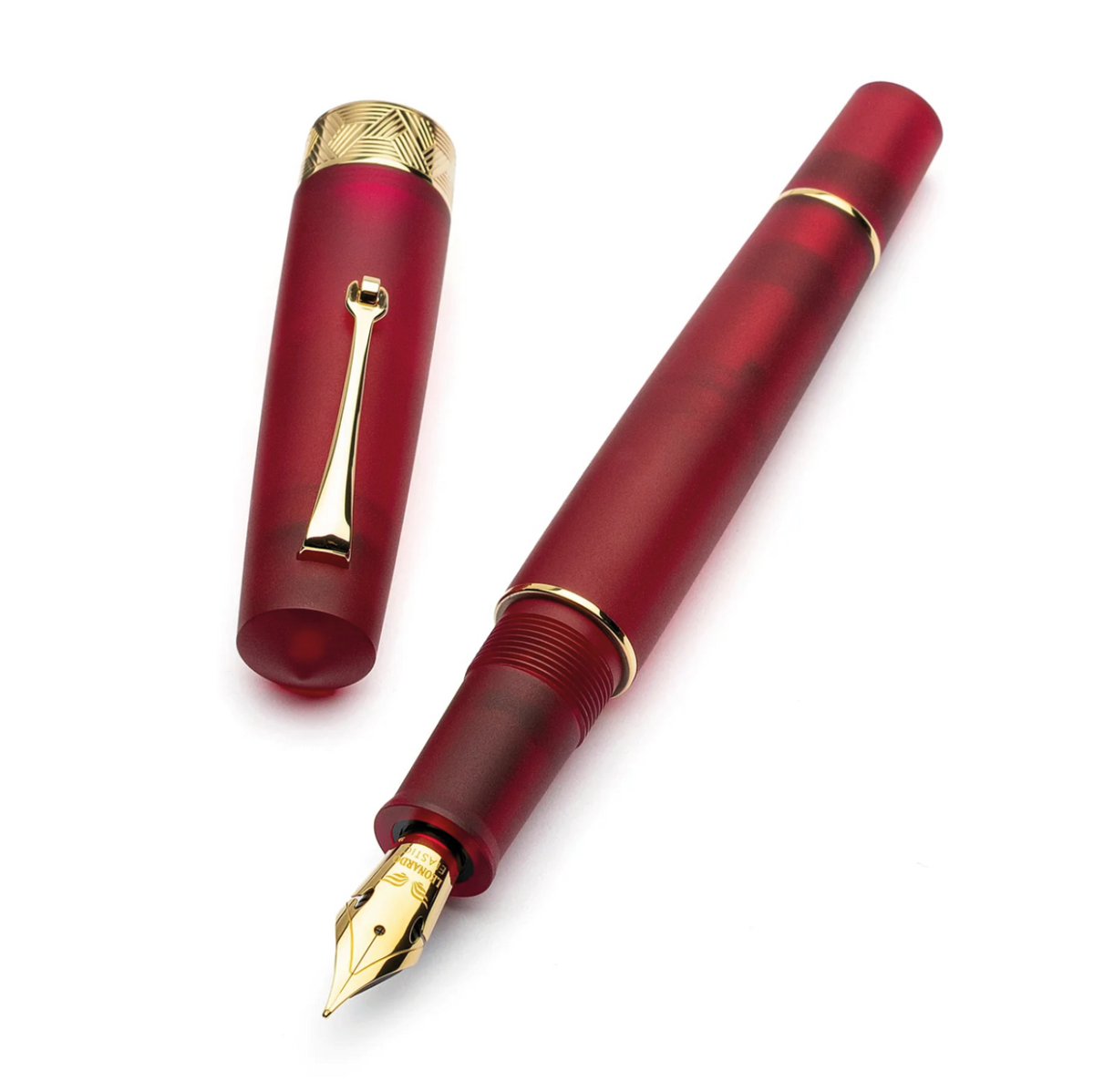 Leonardo - Momento Zero Grande MZG Pura - Gold trims - Frostet Red