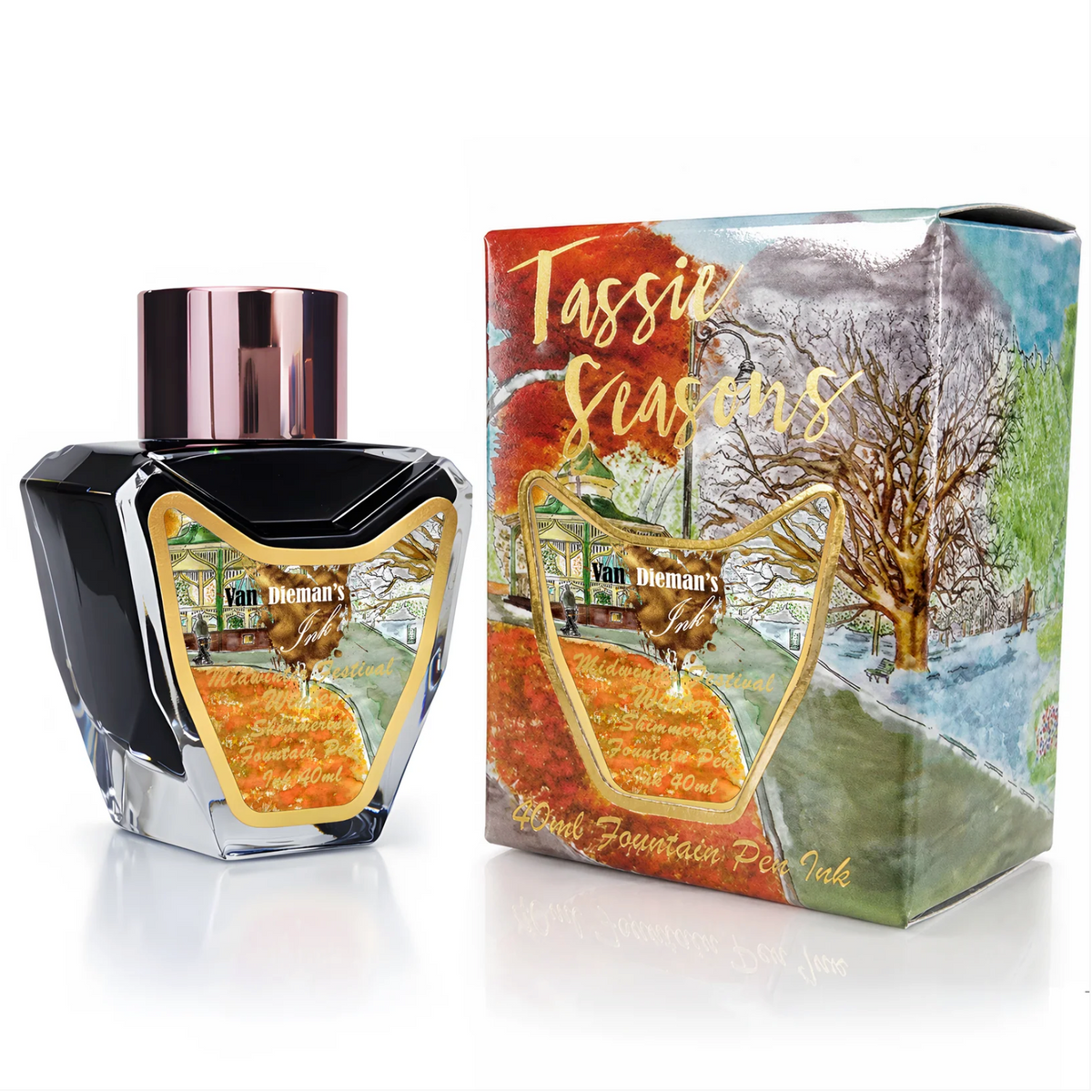 Van Diemans Ink - Tassie Seasons Winter - Midwinter Festival Shimmering - 40 ml