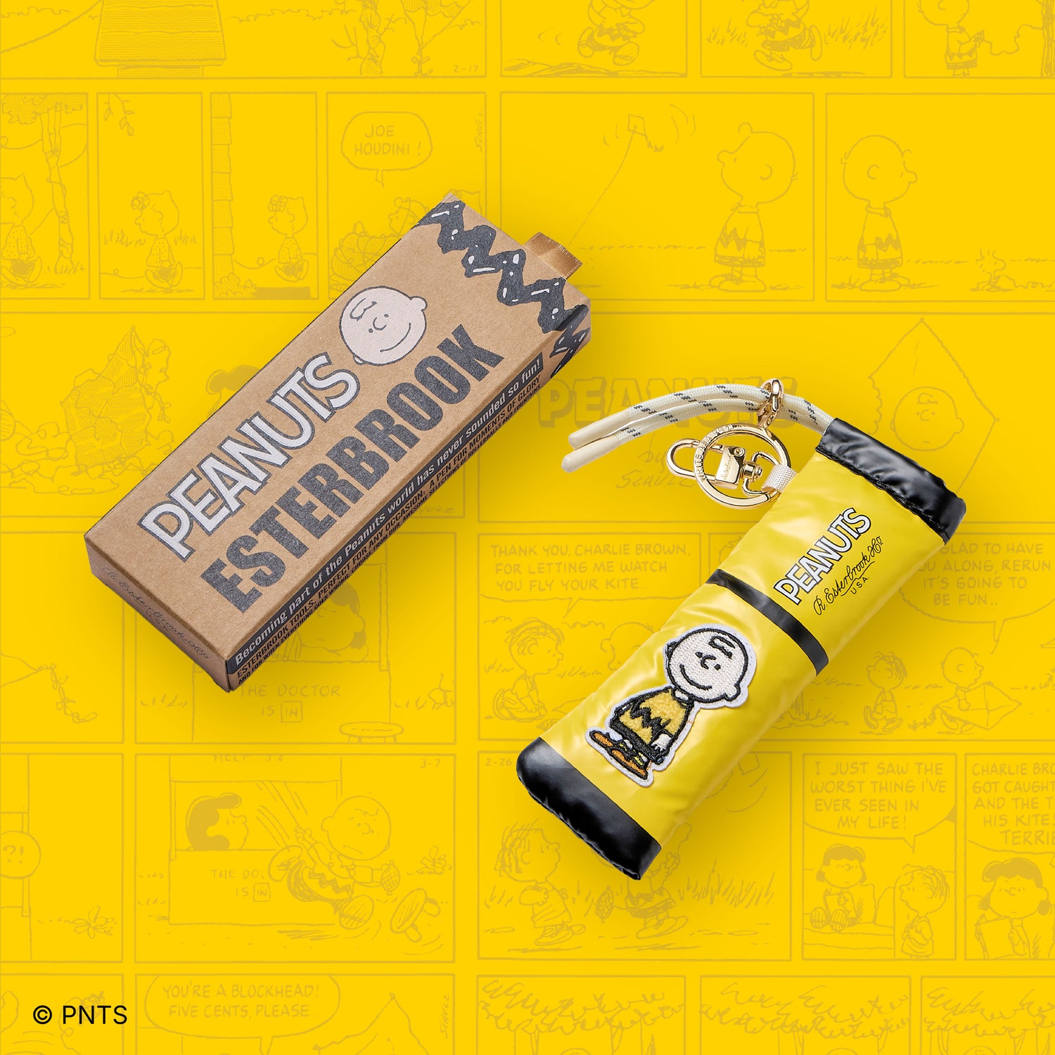 Esterbrook x PEANUTS Pen Case Charlie Brown Edition