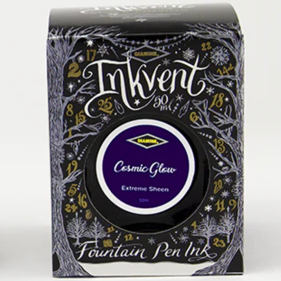 Diamine BLACK Inkvender - Cosmic Glow - 50 ml - Extreme Sheen