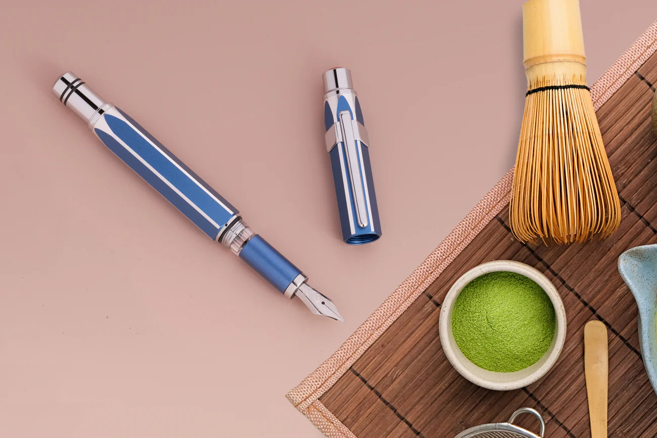 TWSBI - Precision Fountain Pen Gemini Blue - B