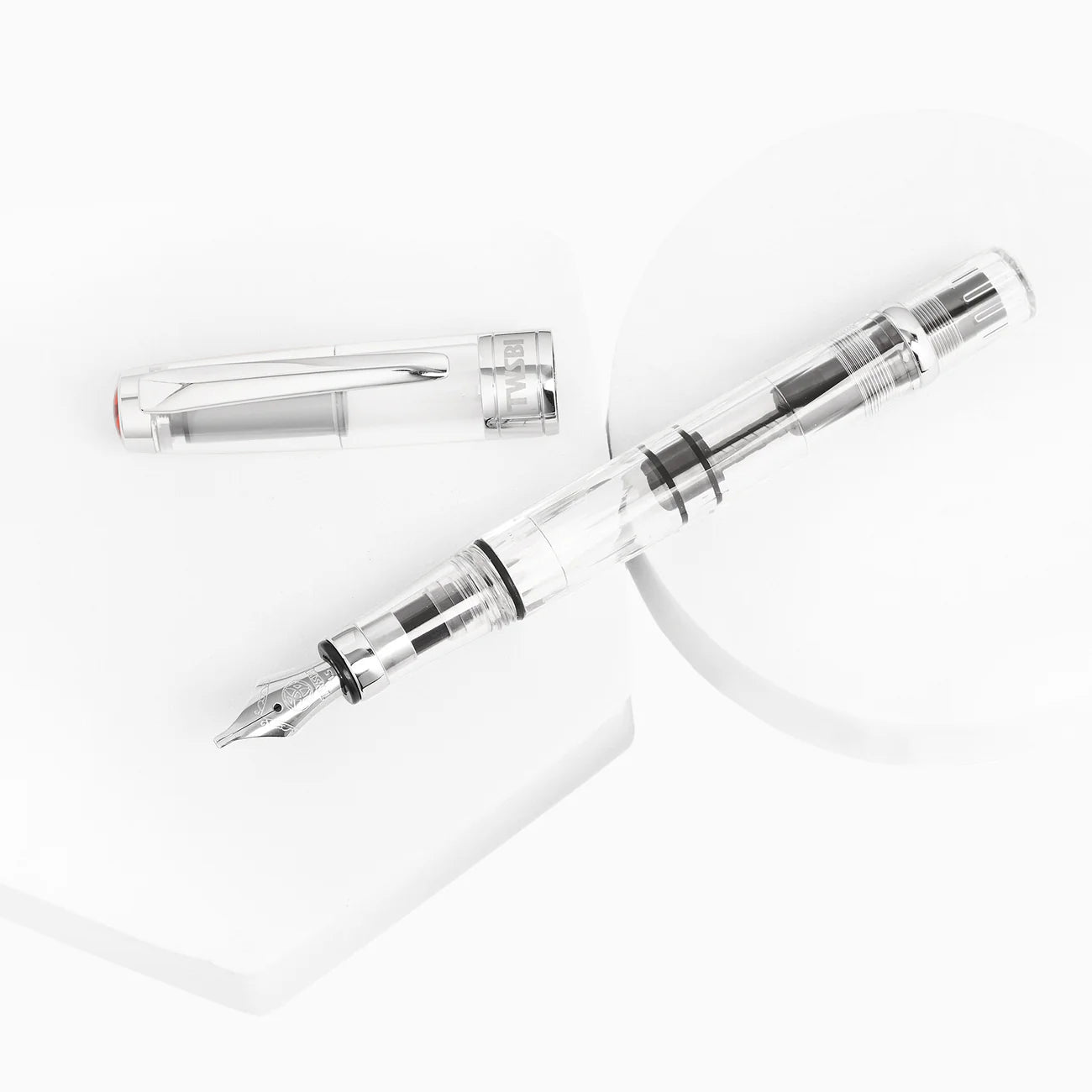 TWSBI - Diamond 580 Fountain Pen Clear - EF/F/M/B/1.1
