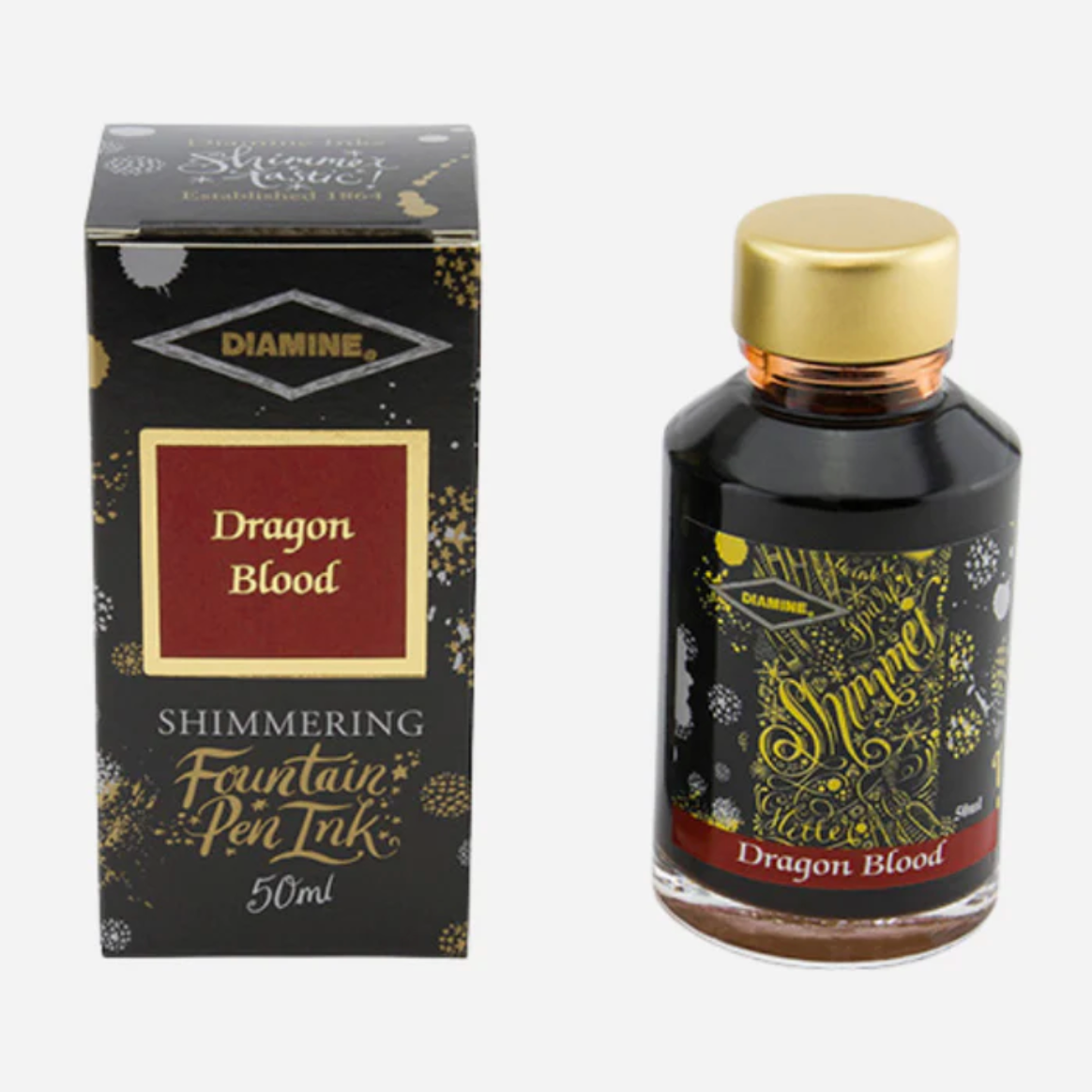 Diamine Dragon Blood - 50 ml - Shimmering