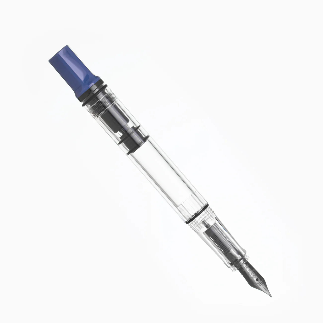 TWSBI - ECO Slate Blue with Onyx Fountain Pen - M/F