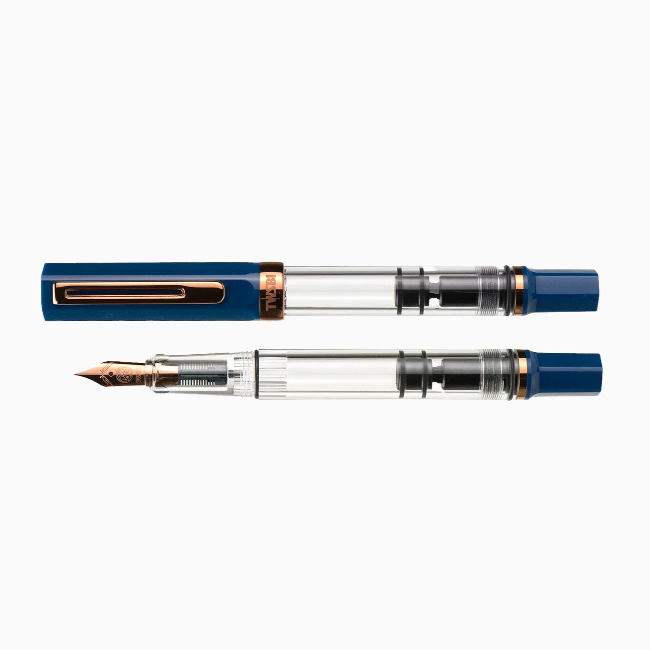 TWSBI - ECO Indigo Blue with Bronze Fountain Pen - M