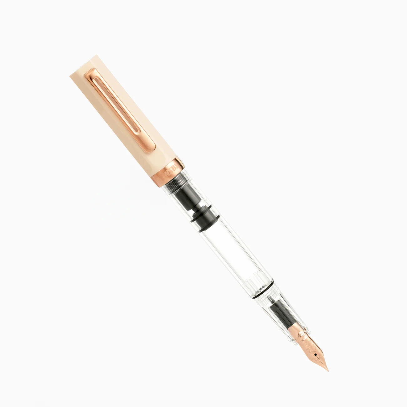 TWSBI - ECO Creme with Rose Gold Fountain Pen - M/F