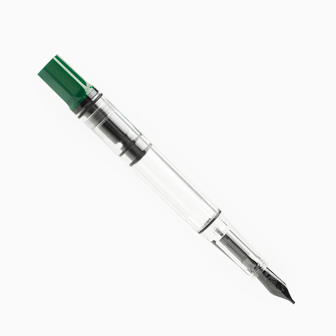 TWSBI - ECO Irish Green with Onyx Fountain Pen - M/F