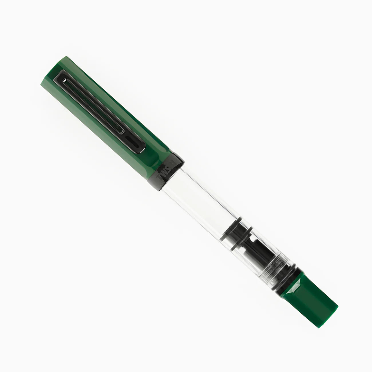 TWSBI - ECO Irish Green with Onyx Fountain Pen - M/F