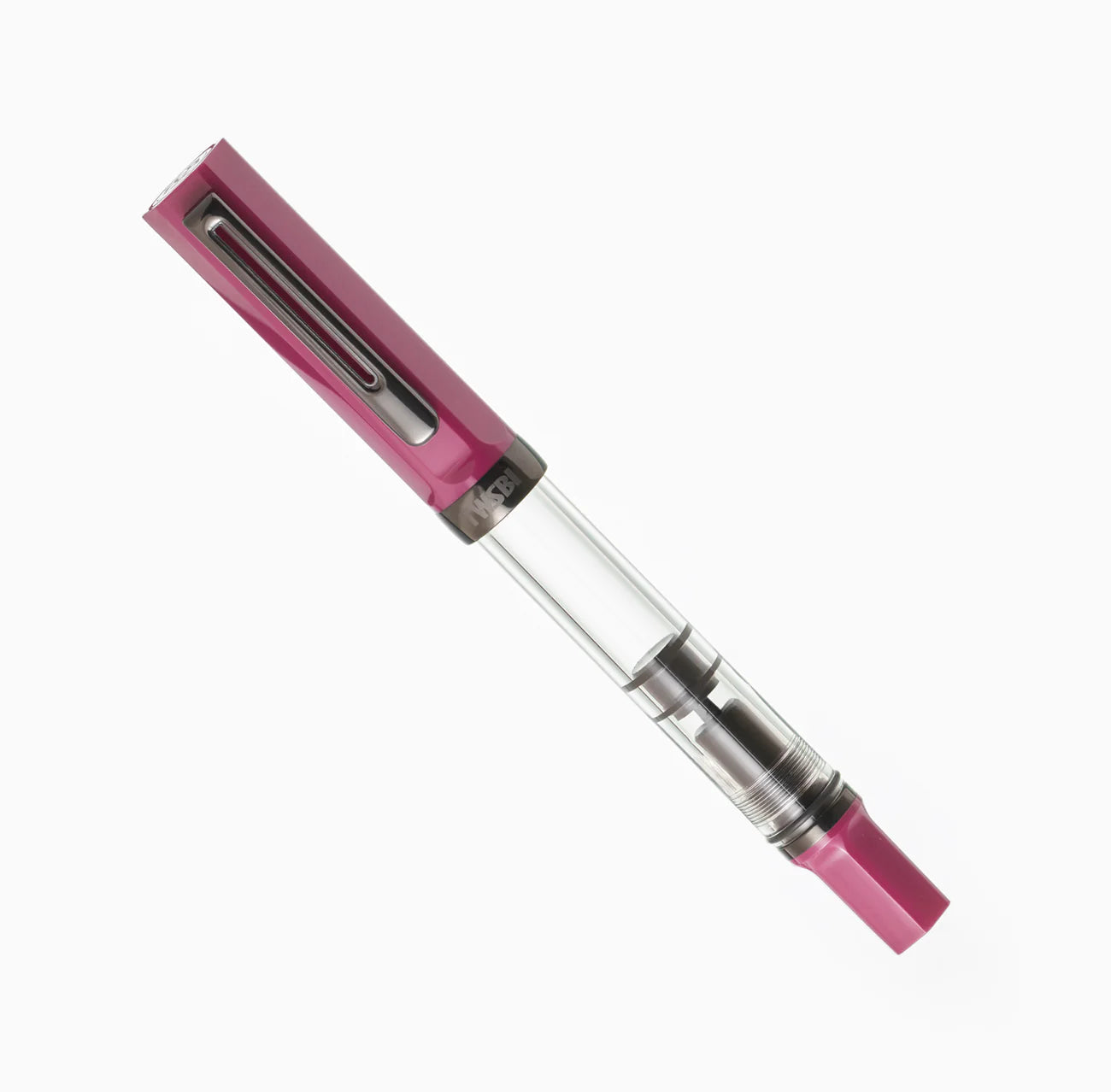 TWSBI - ECO Plum with Onyx Fountain Pen - B/M/F