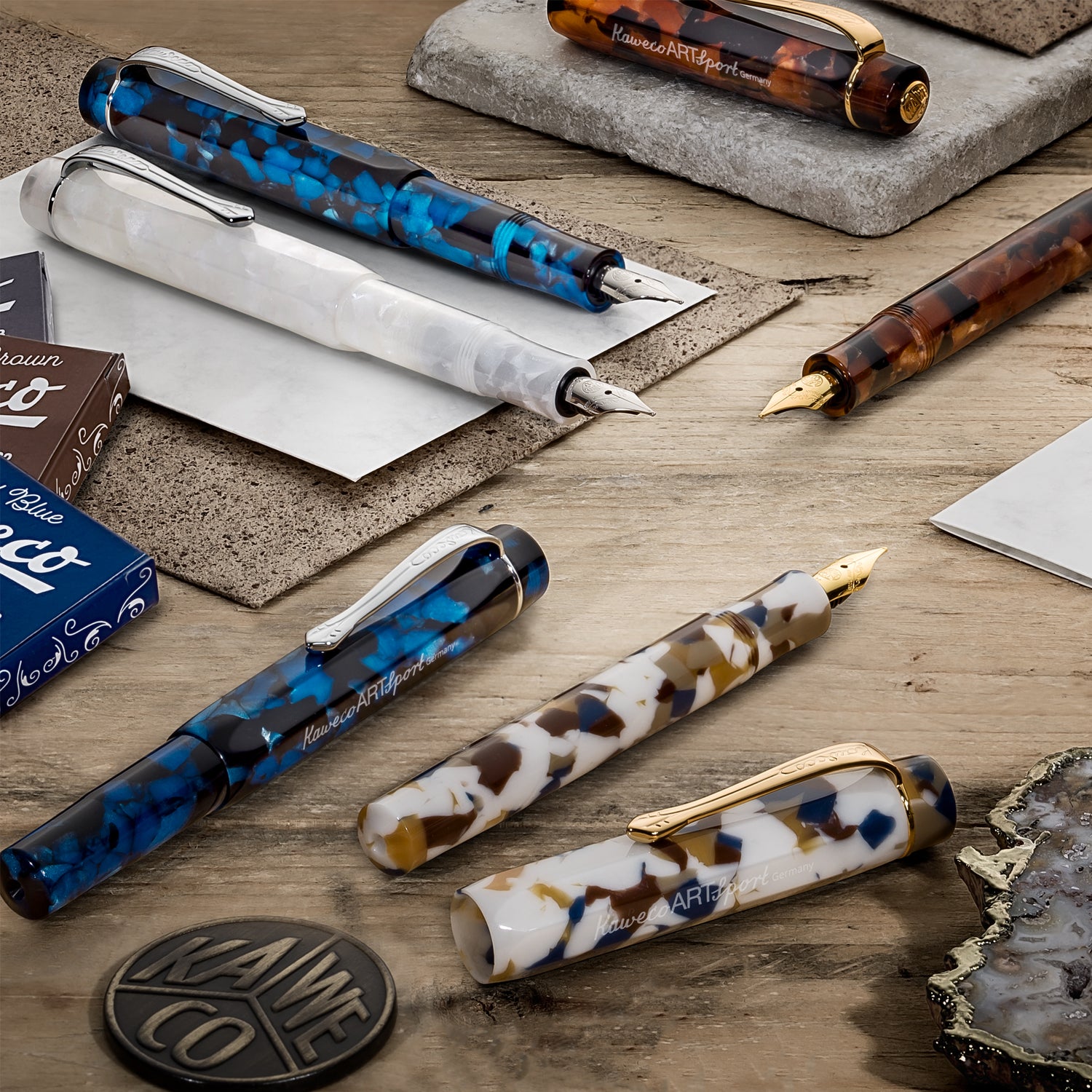 Kaweco - ART Sport Füller - Mineral White