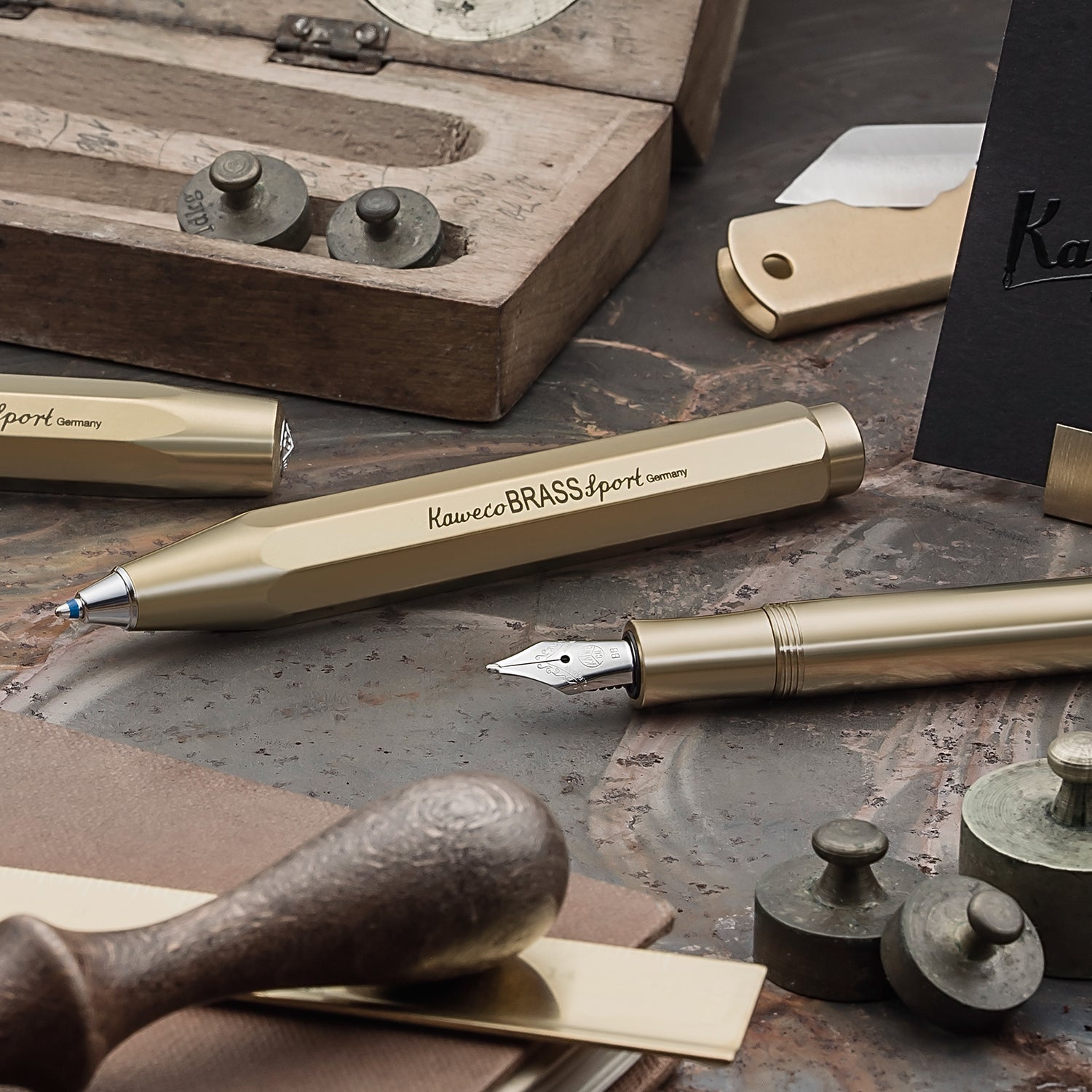 Kaweco - BRASS Sport Füller - Messing