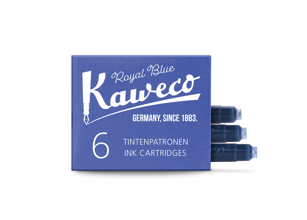 Kaweco - Tintenpatronen Königsblau - 6 Stück
