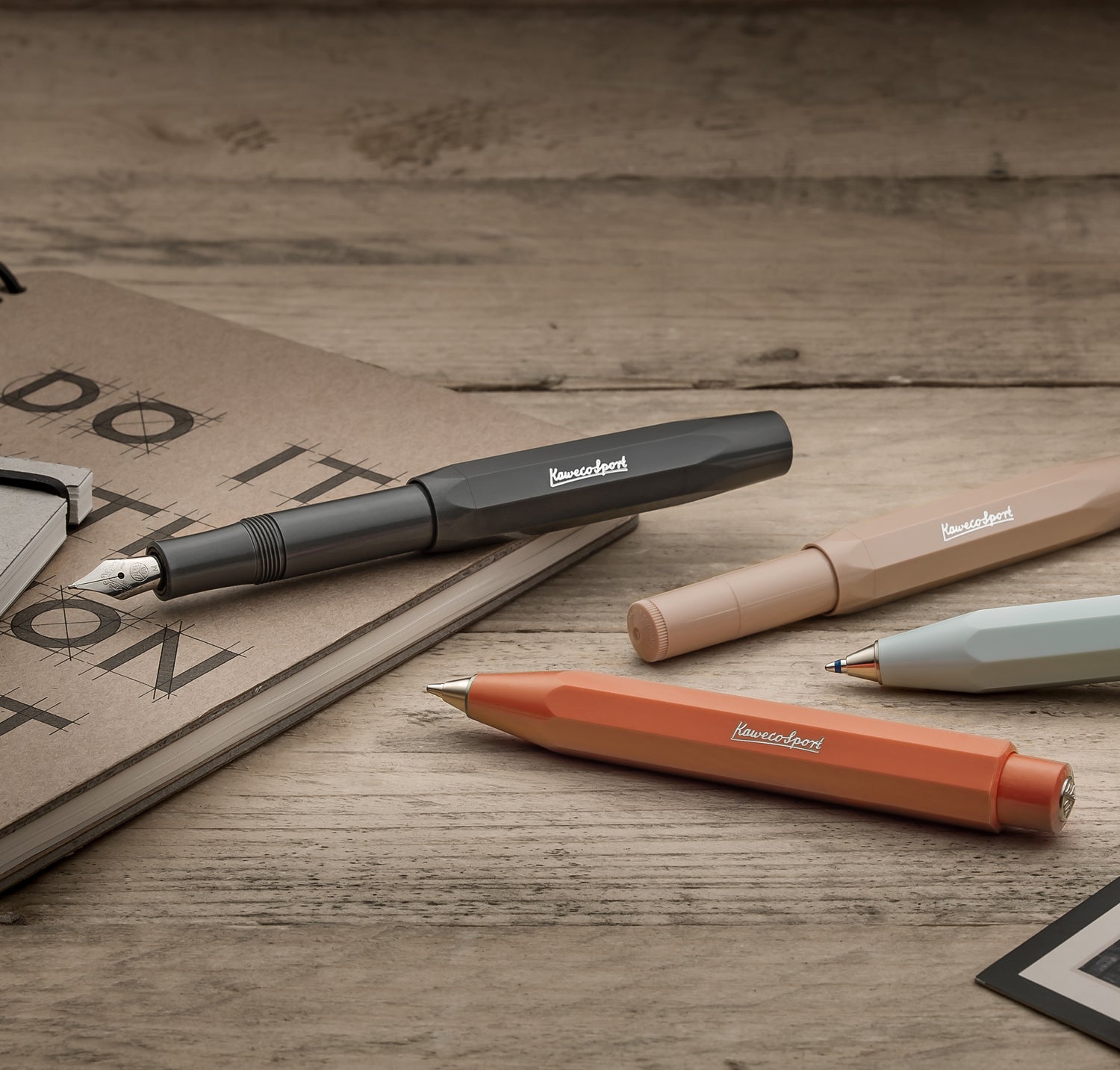 Kaweco - Skyline Sport Füller - Kalligrafiefüller - Schwarz