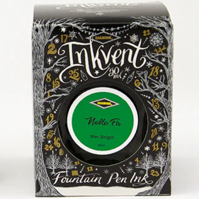 Diamine BLACK Inkvender - Noble Fir - 50 ml - Starbright