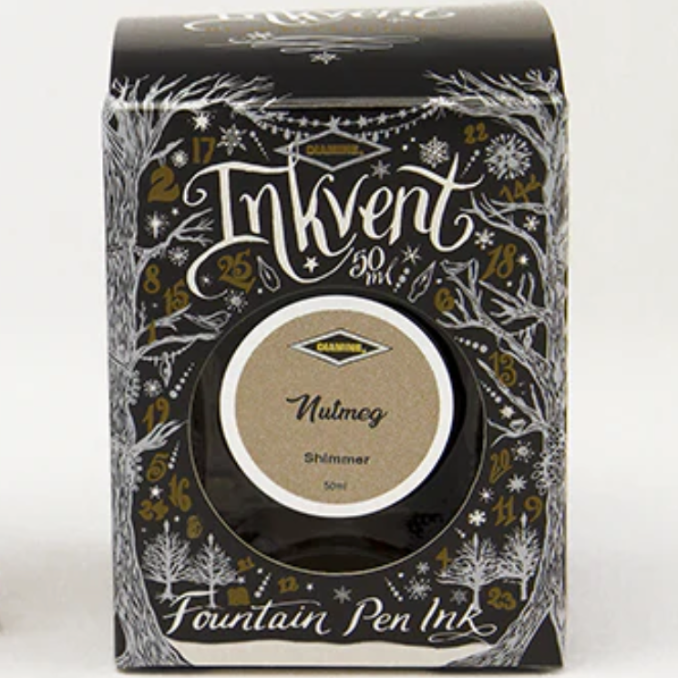 Diamine BLACK Inkvender - Nutmeg - 50 ml - Shimmer