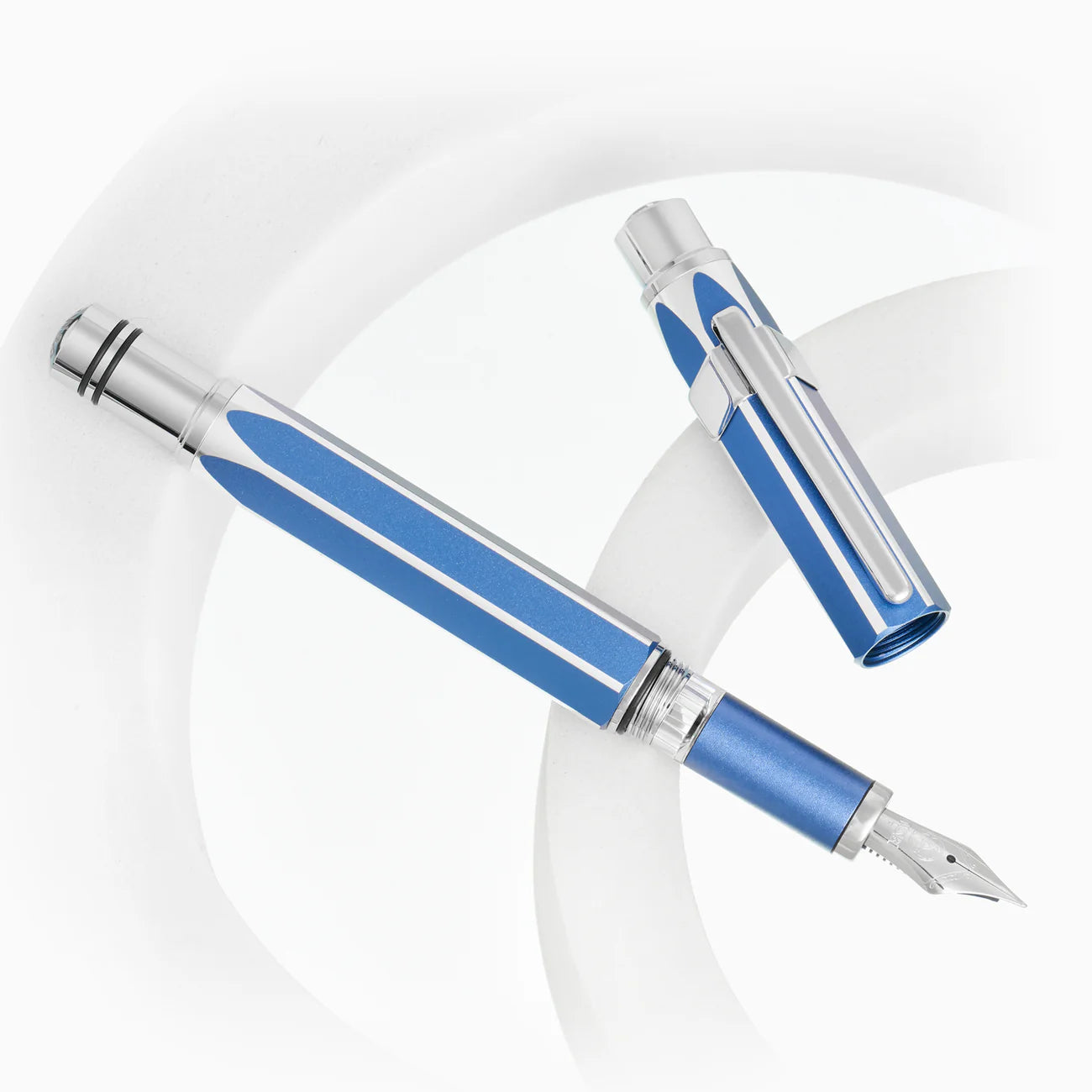 TWSBI - Precision Fountain Pen Gemini Blue - B