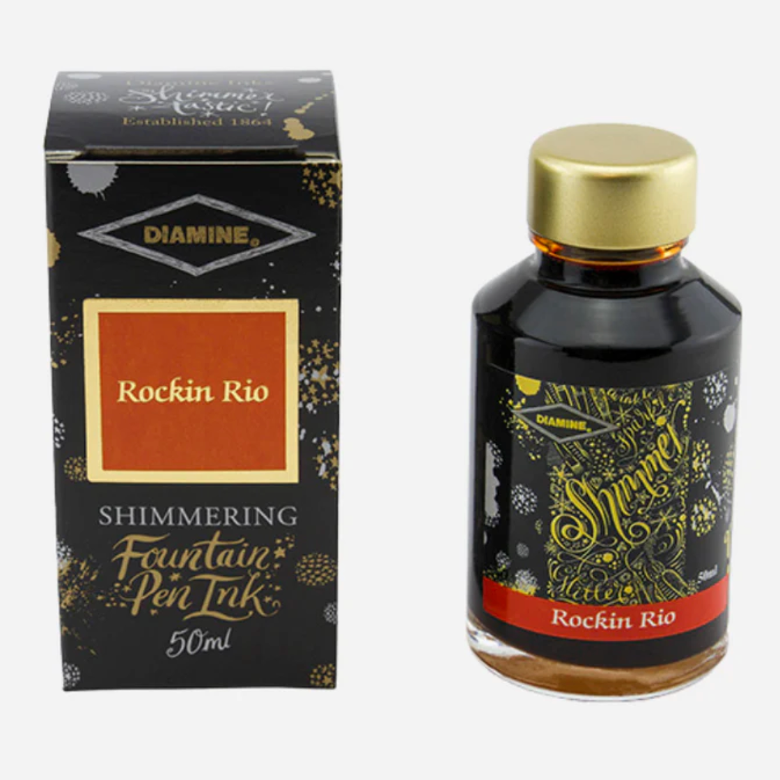 Diamine Rockin Rio - 50 ml - Shimmering