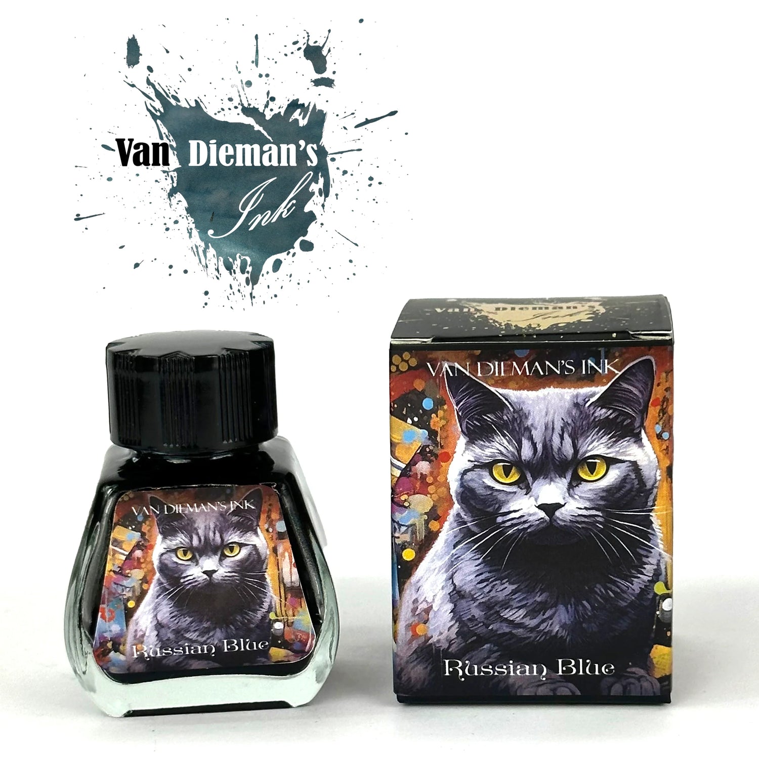 Van Diemans Ink - Feline - Russian Blue - 30 ml